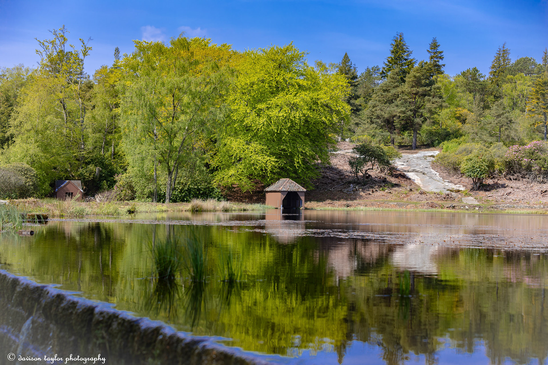 The Boathouse on Nelly's Moss South Lake