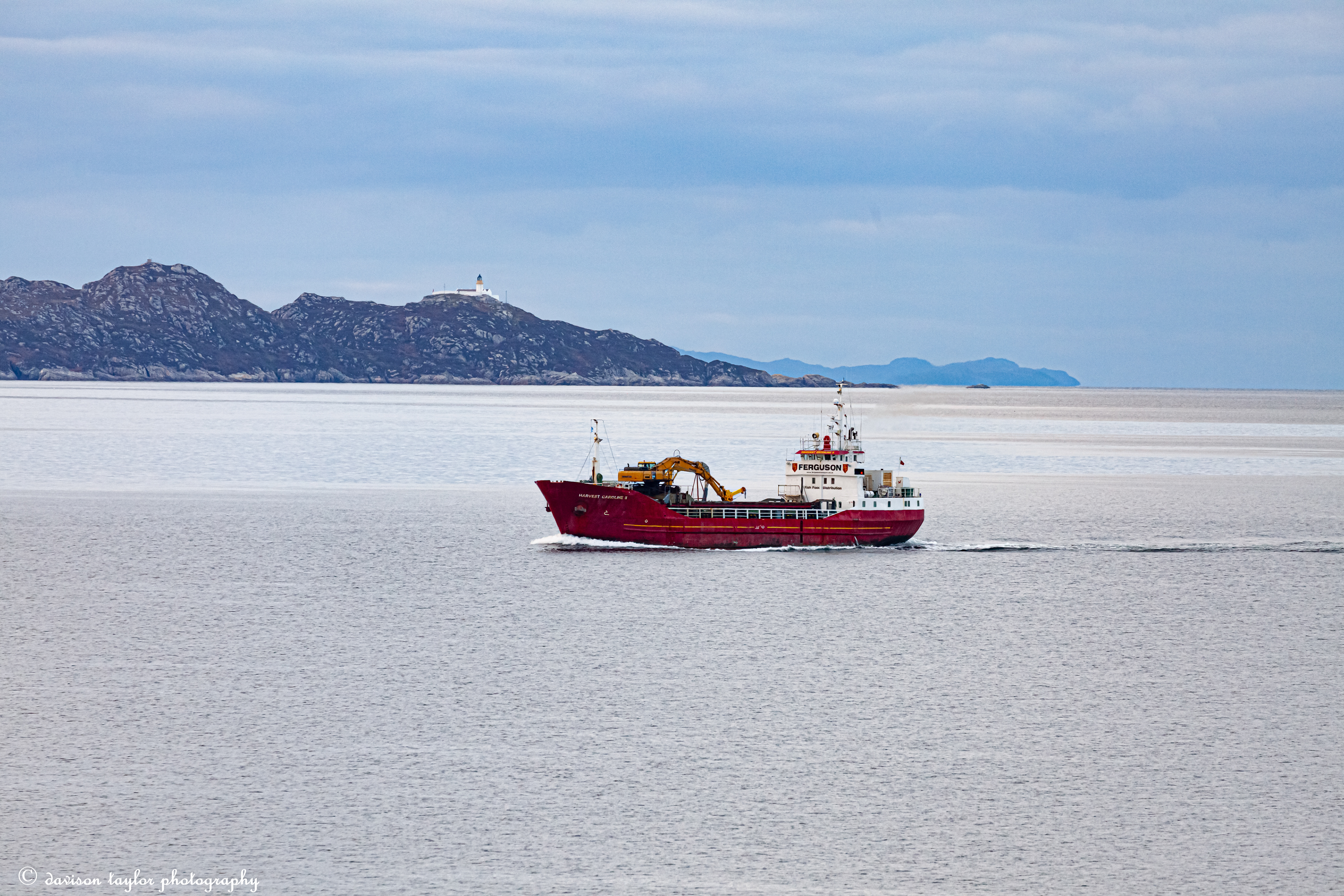 Across The Inner Sound to Rona Lighthouse