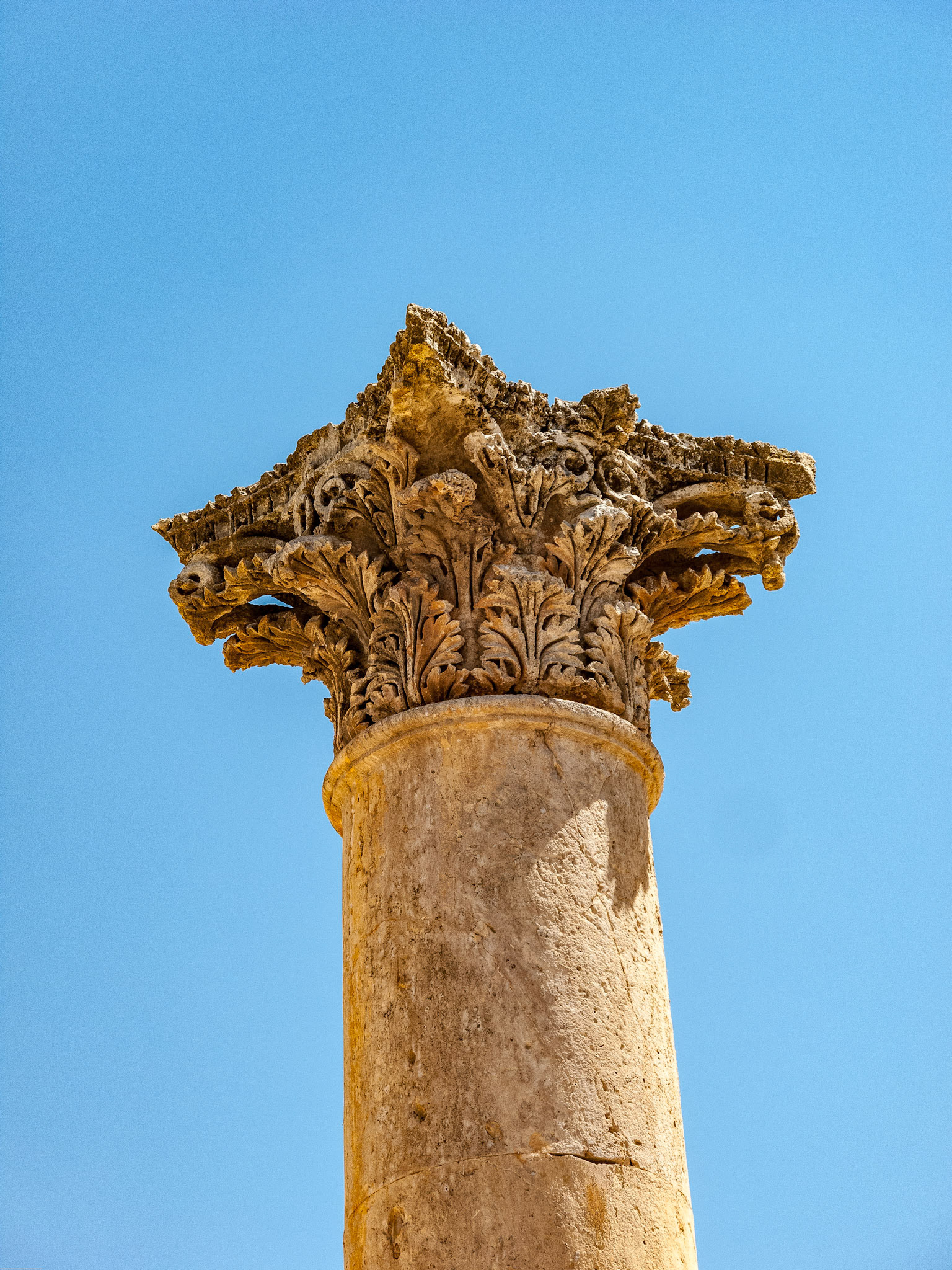 The Roman city of Gerasa, (Jerash).  August 2009