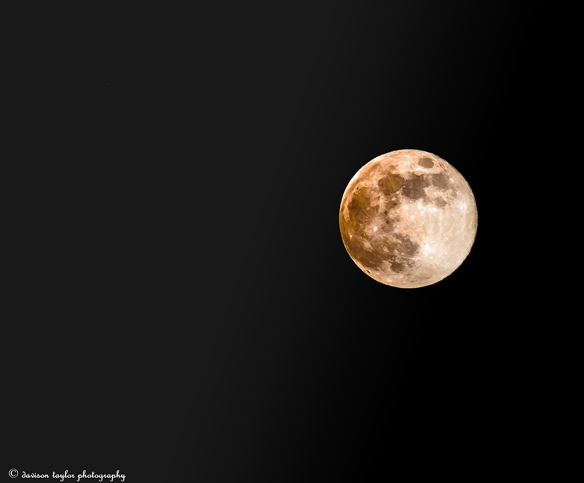 The Pink Moon High in the Sky April 2019
