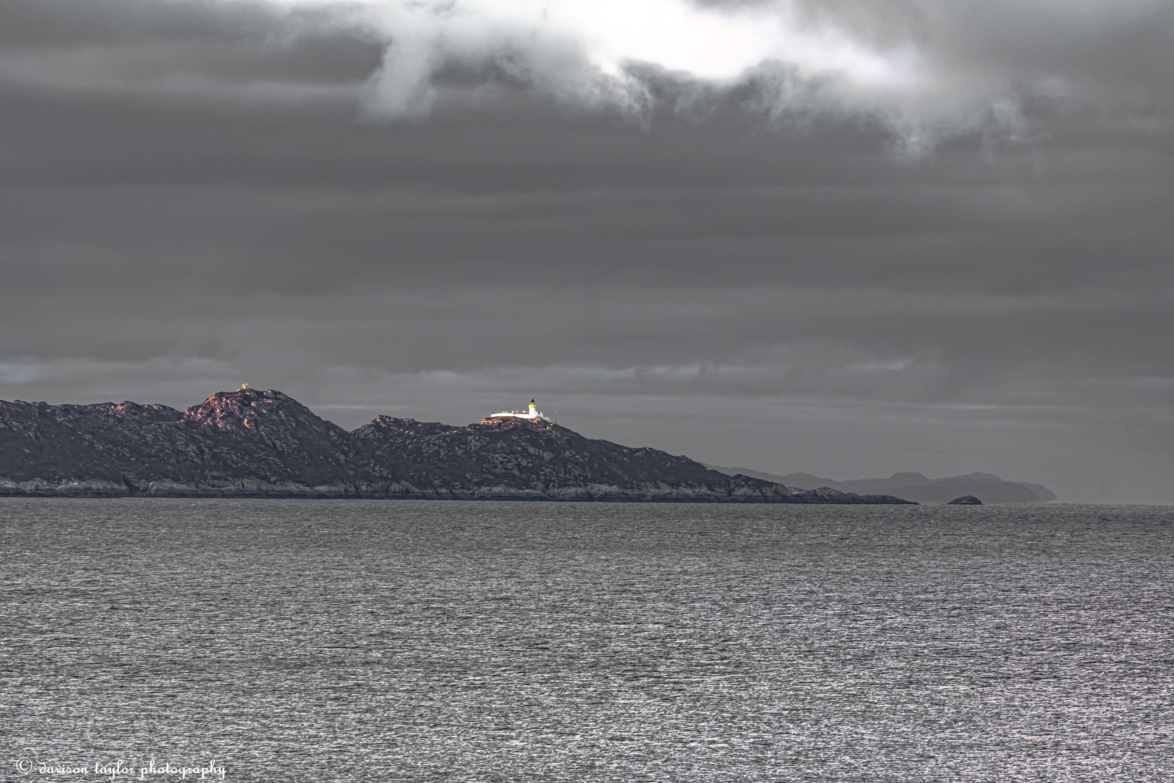 Across The Inner Sound to Rona Lighthouse