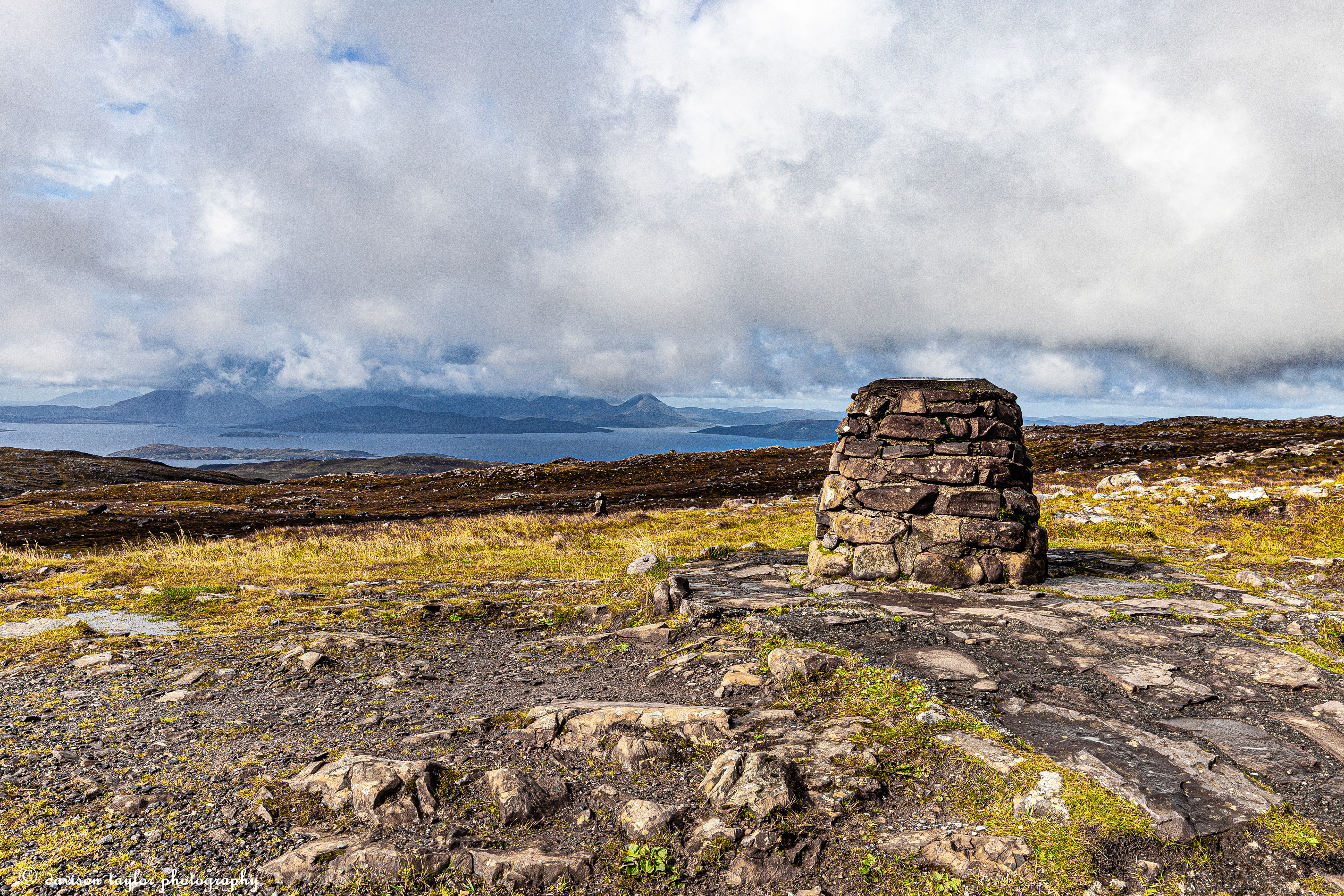 Bealach na Ba viewing point, (pass of the cattle)