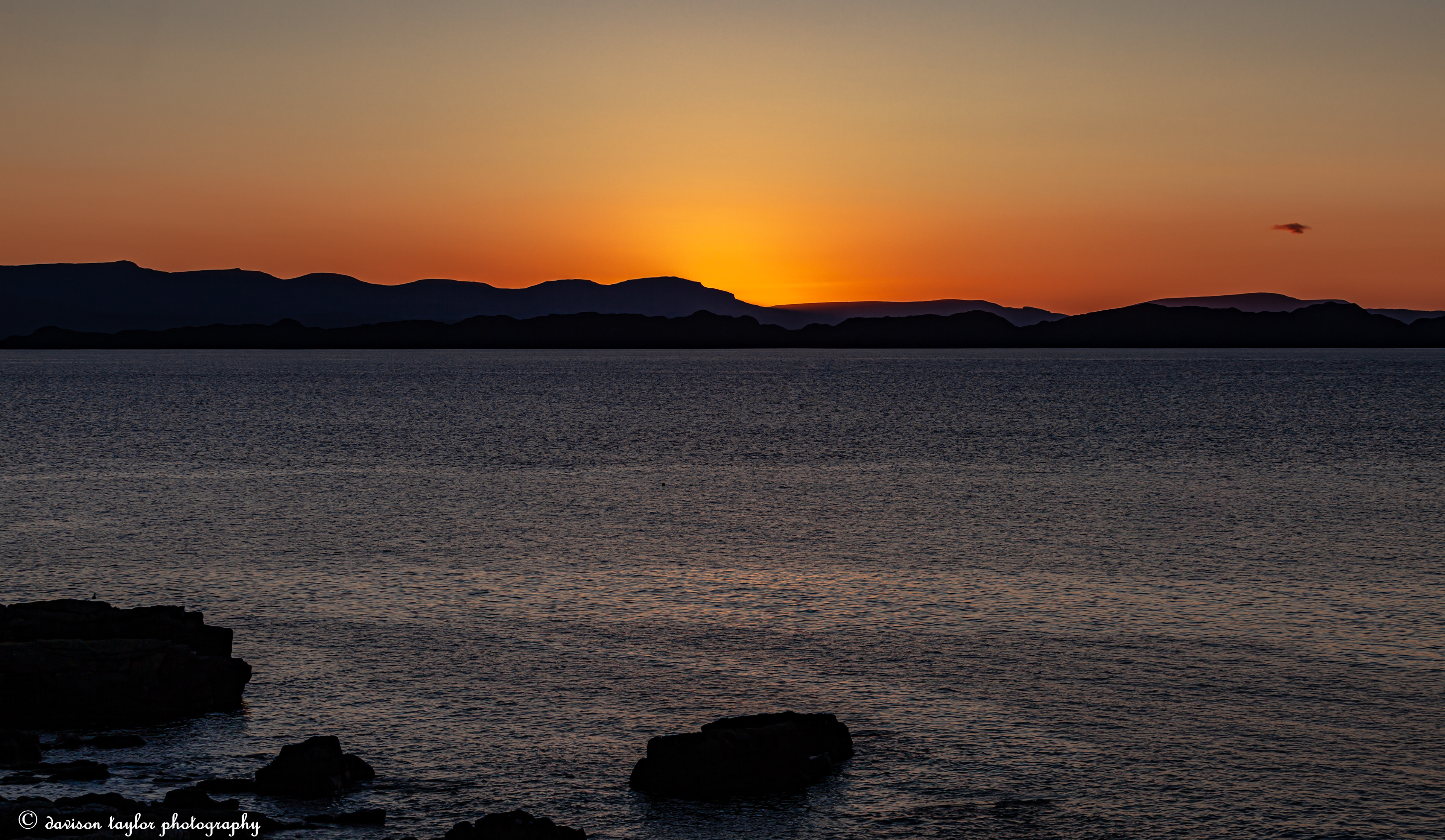 Across The Inner Sound to Raasay and Skye beyond