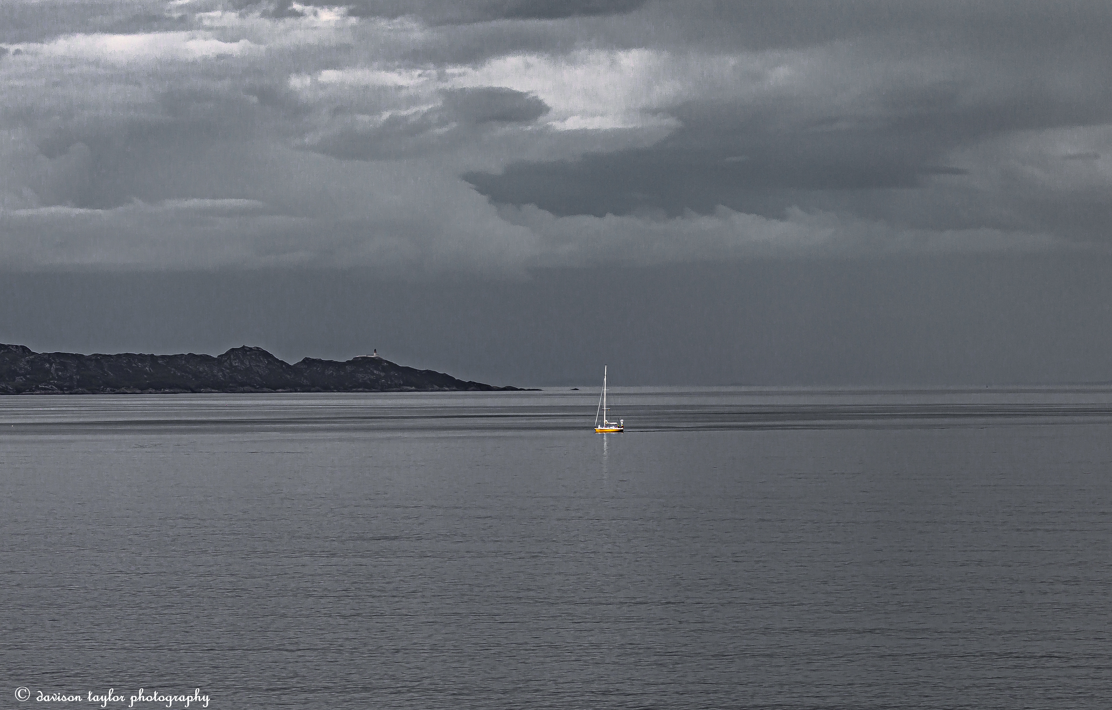 Across The Inner Sound to Rona Lighthouse