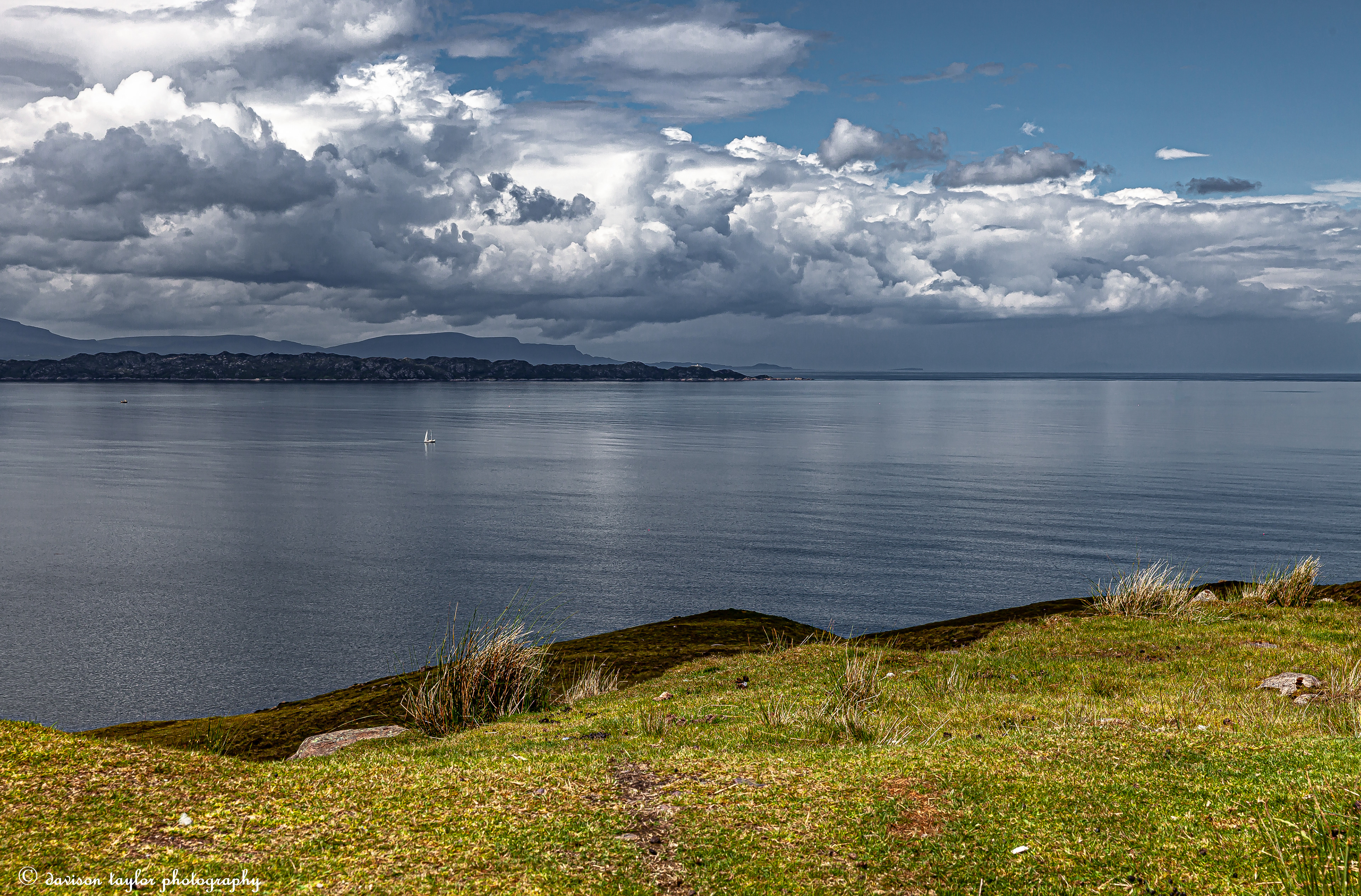 Across The Inner Sound to Rona Lighthouse