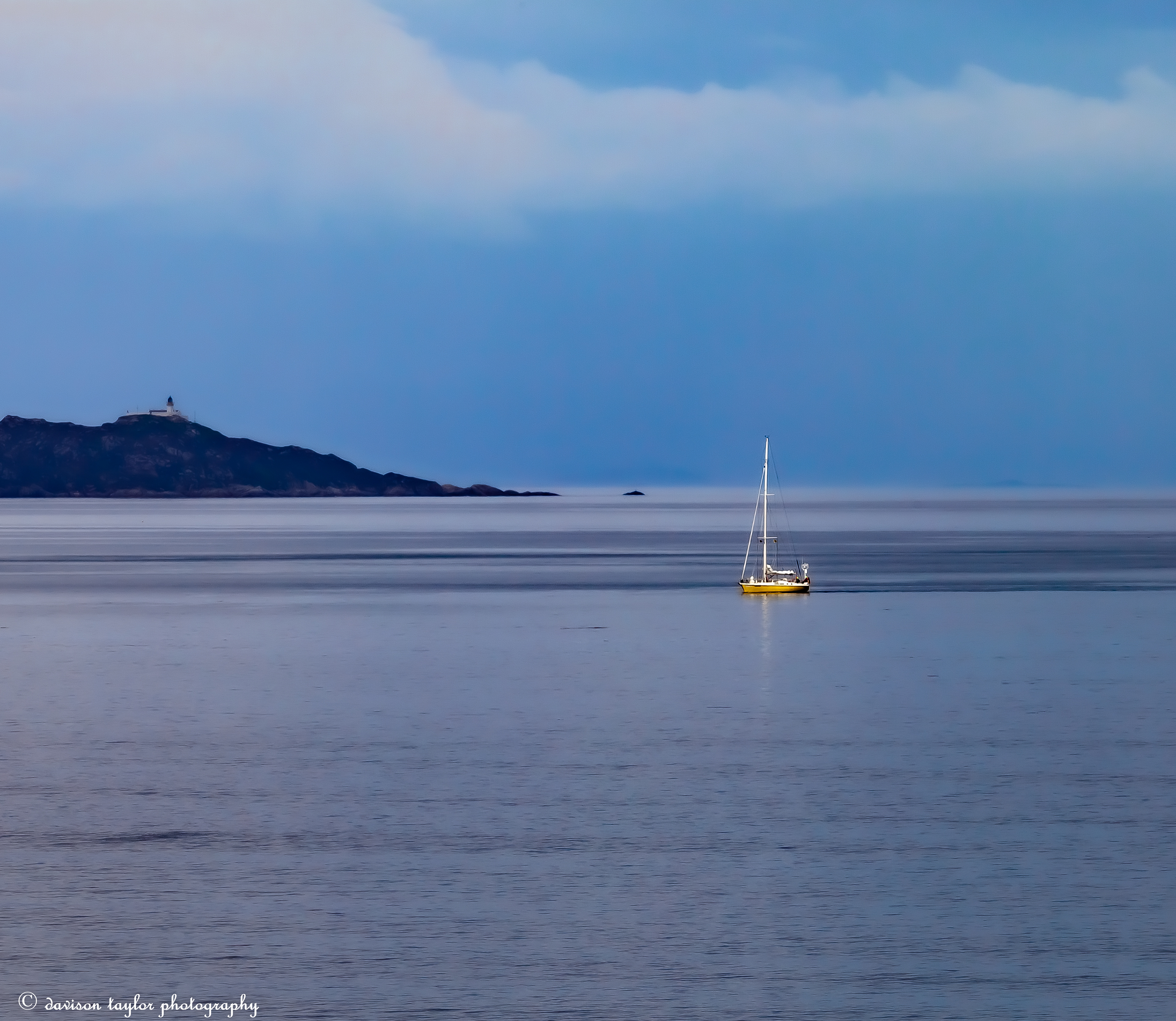 Across The Inner Sound to Rona Lighthouse