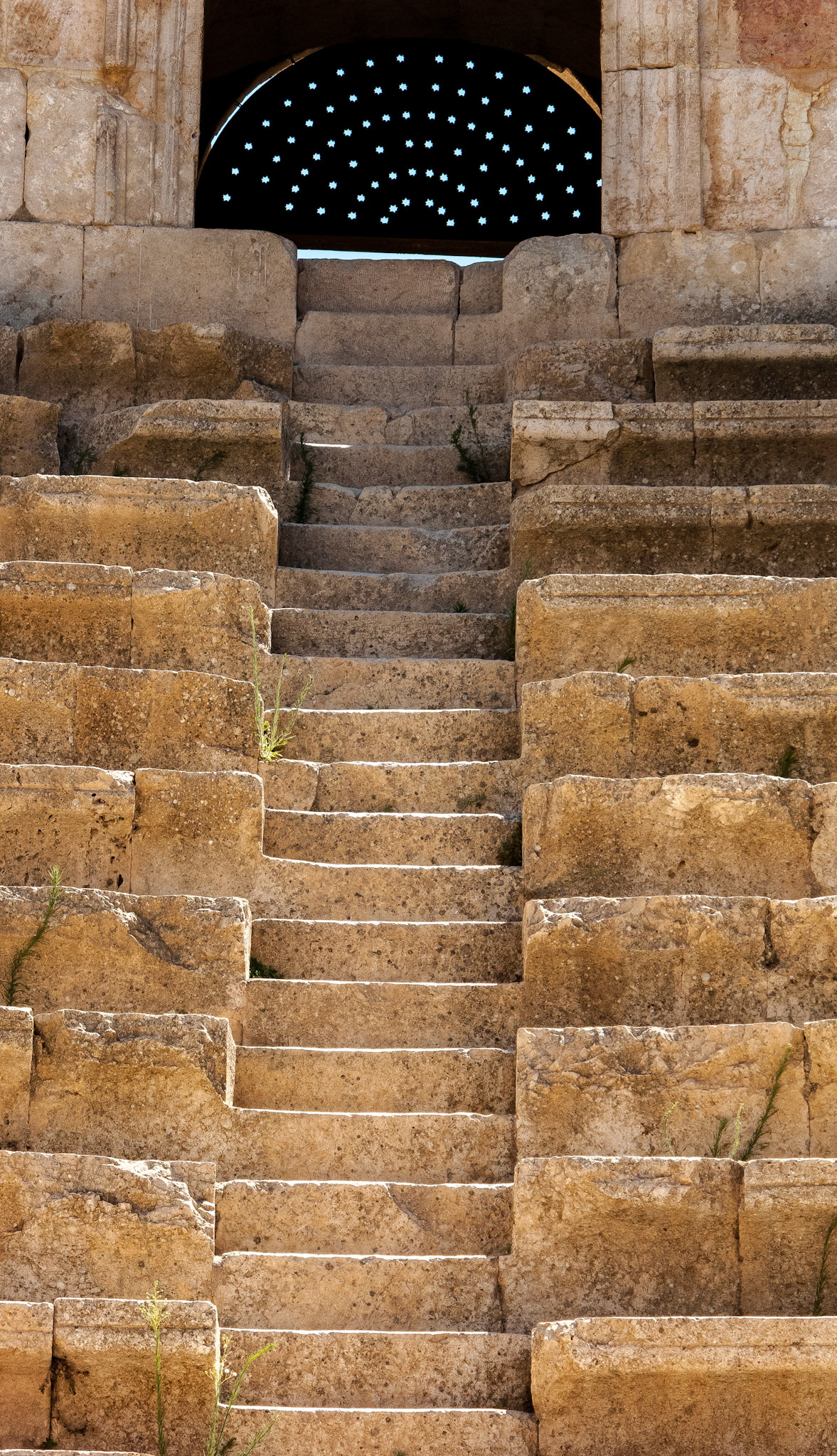 The Roman city of Gerasa, (Jerash).  August 2009