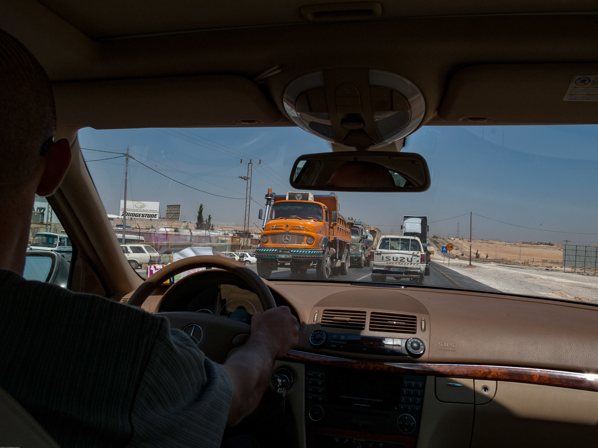 Enroute to Amman August 2009
