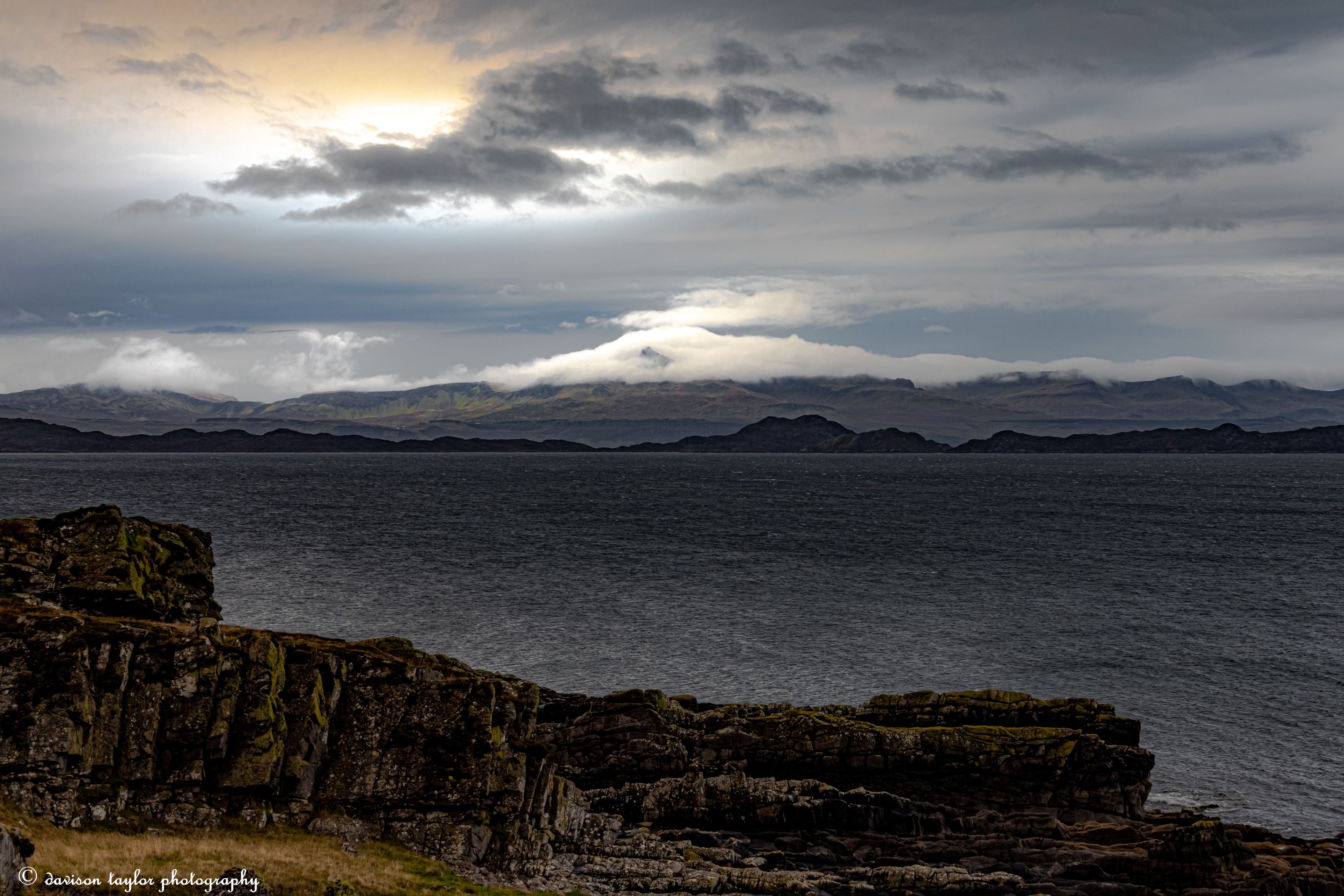 Moody Skye over the Inner Sound