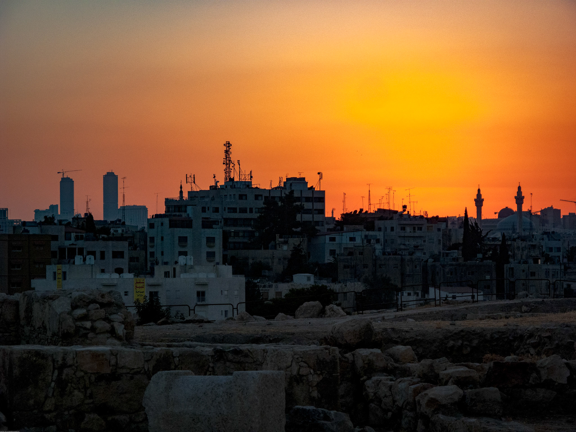 Downtown Amman August 2009