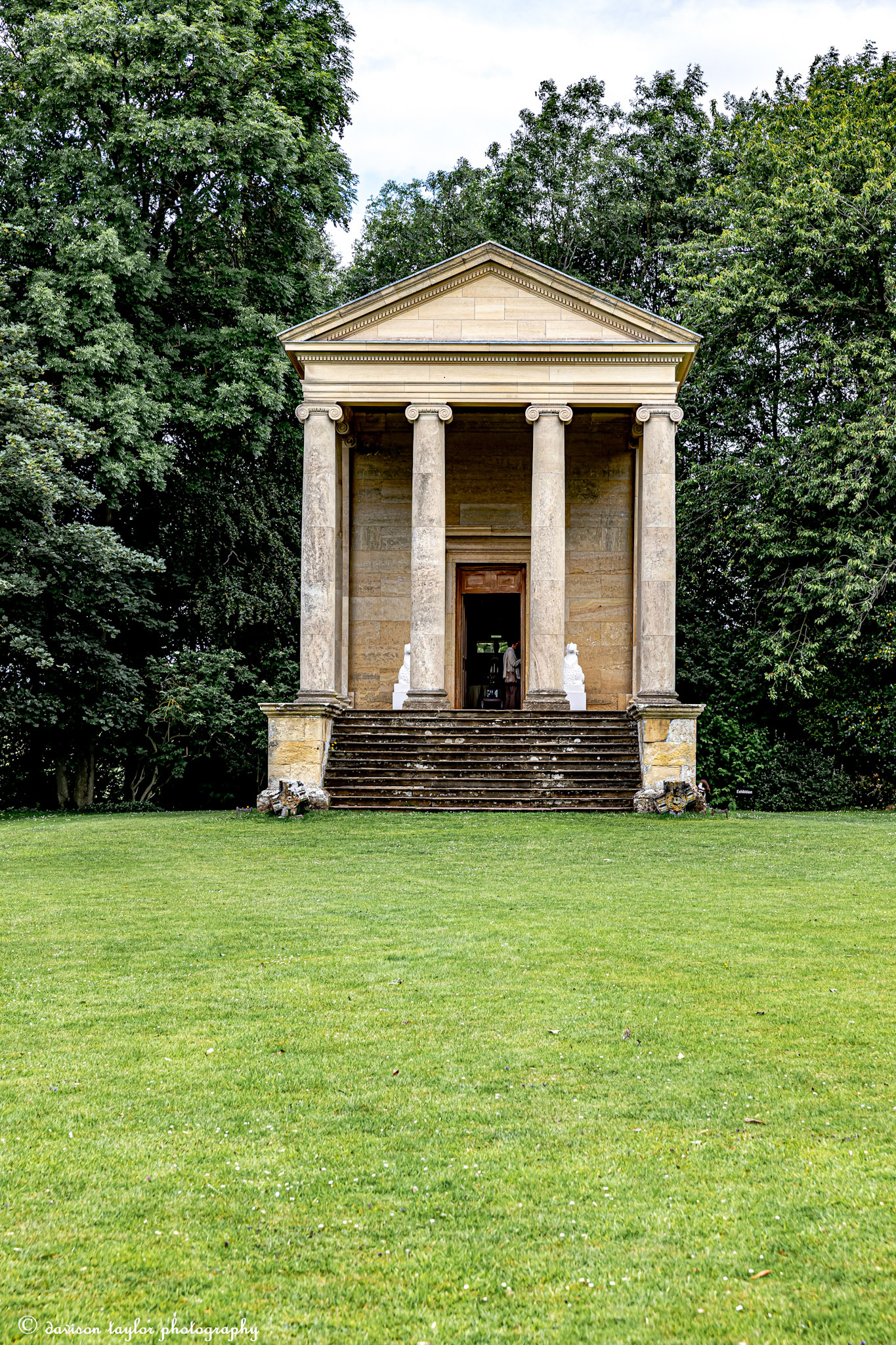 Ionic Temple at the northern end of the Terrace