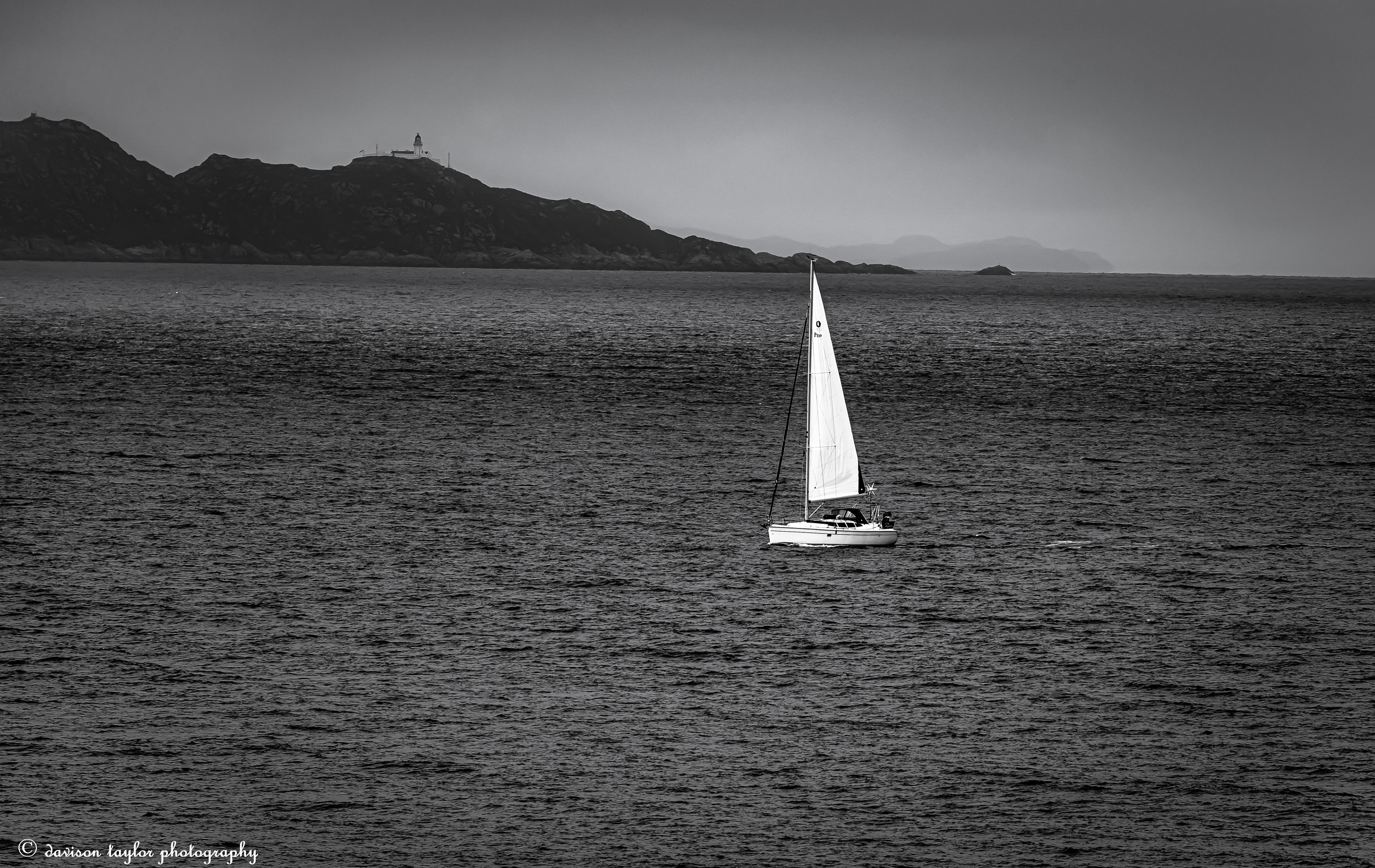 Across The Inner Sound to Rona Lighthouse