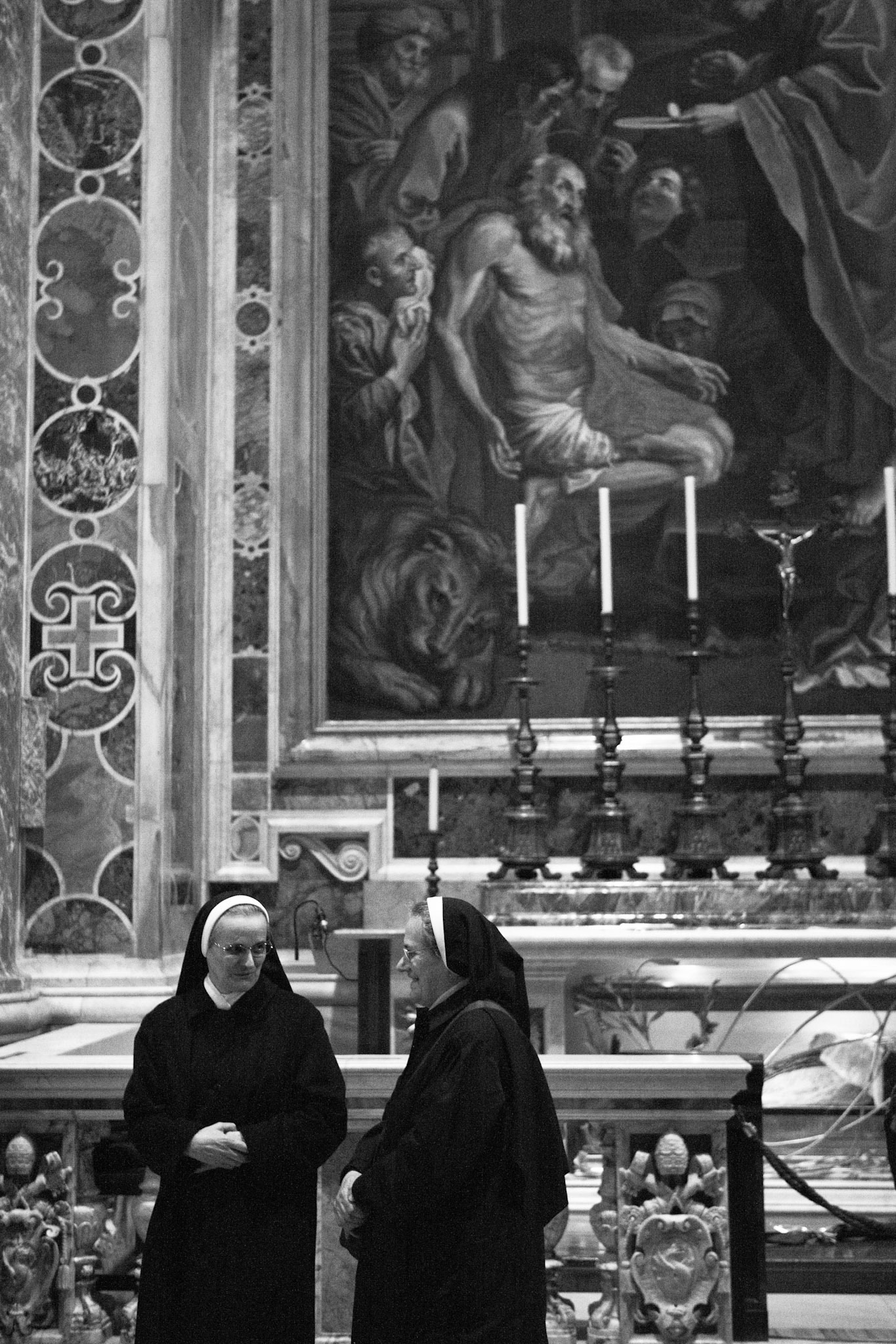 Sisters in St Peters Cathedral.