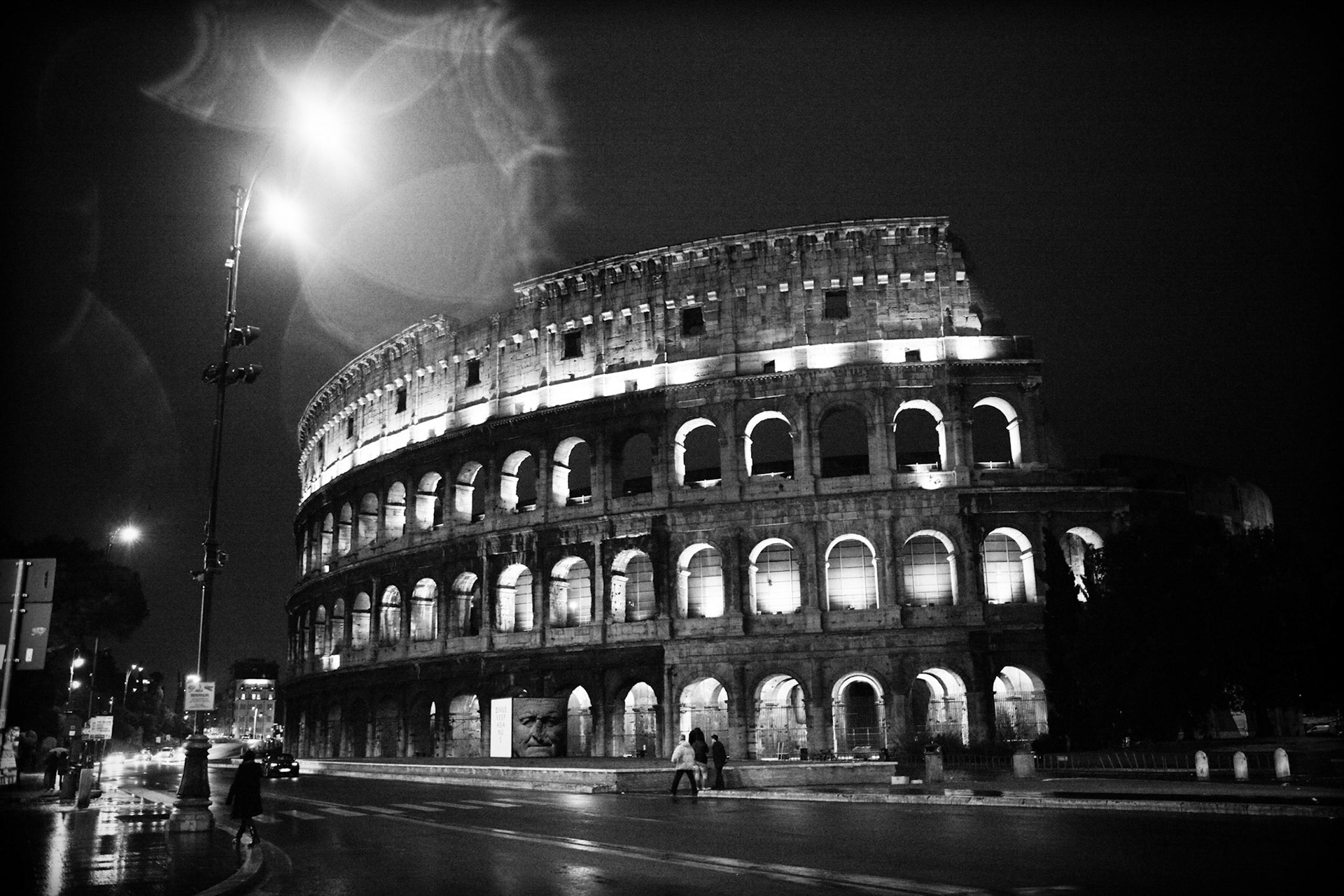 And of course, we had to hit the Colosseum in Rome.  It makes for a nice back drop.