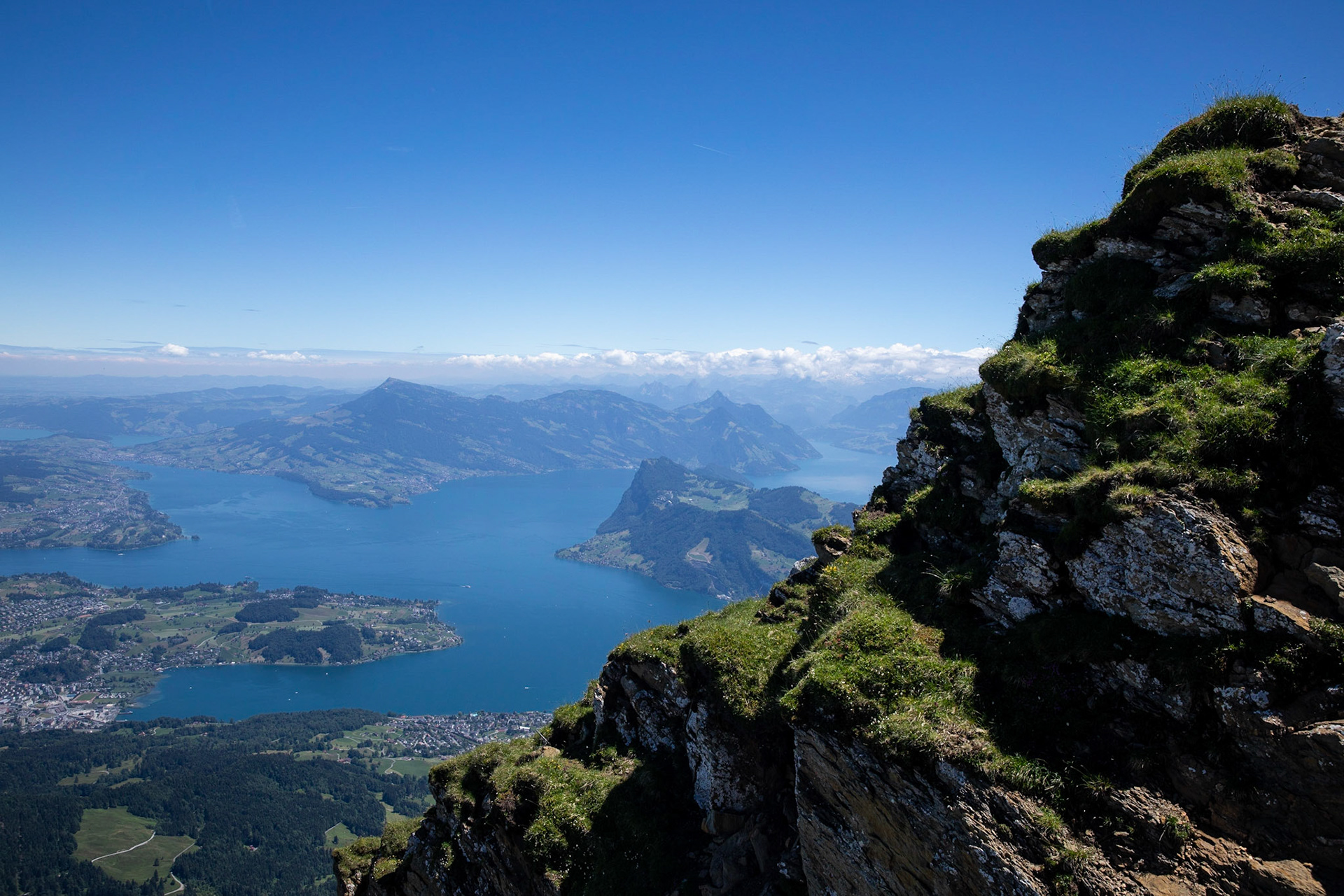 This is a Panorama from a moving gondella.