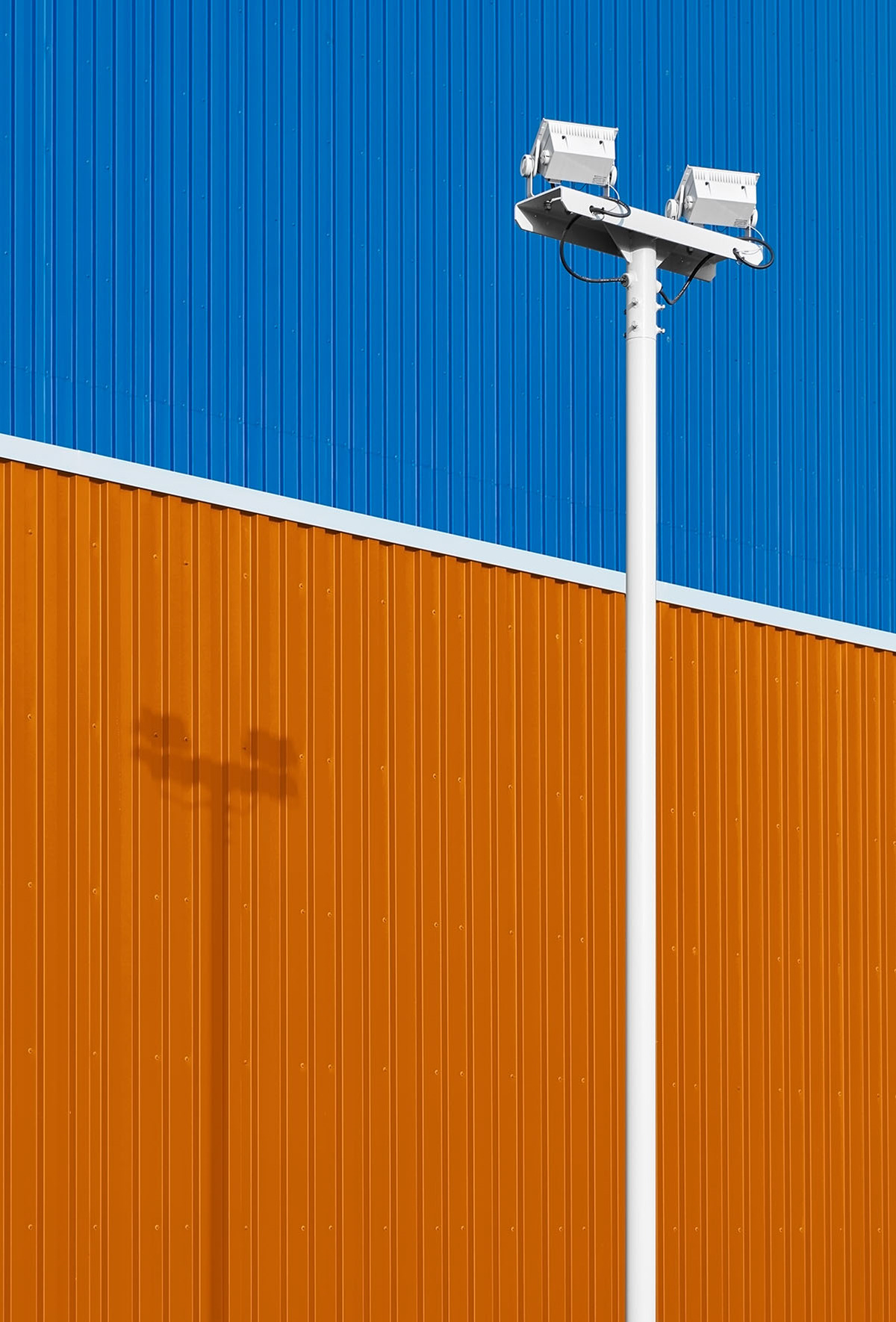 Orange and Blue