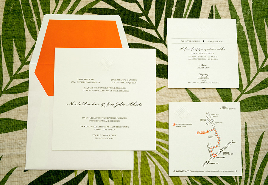 Dy-Quiros invitation suite