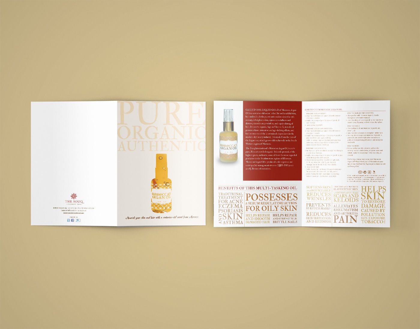 TSI Moroccan Argan Oil flyer