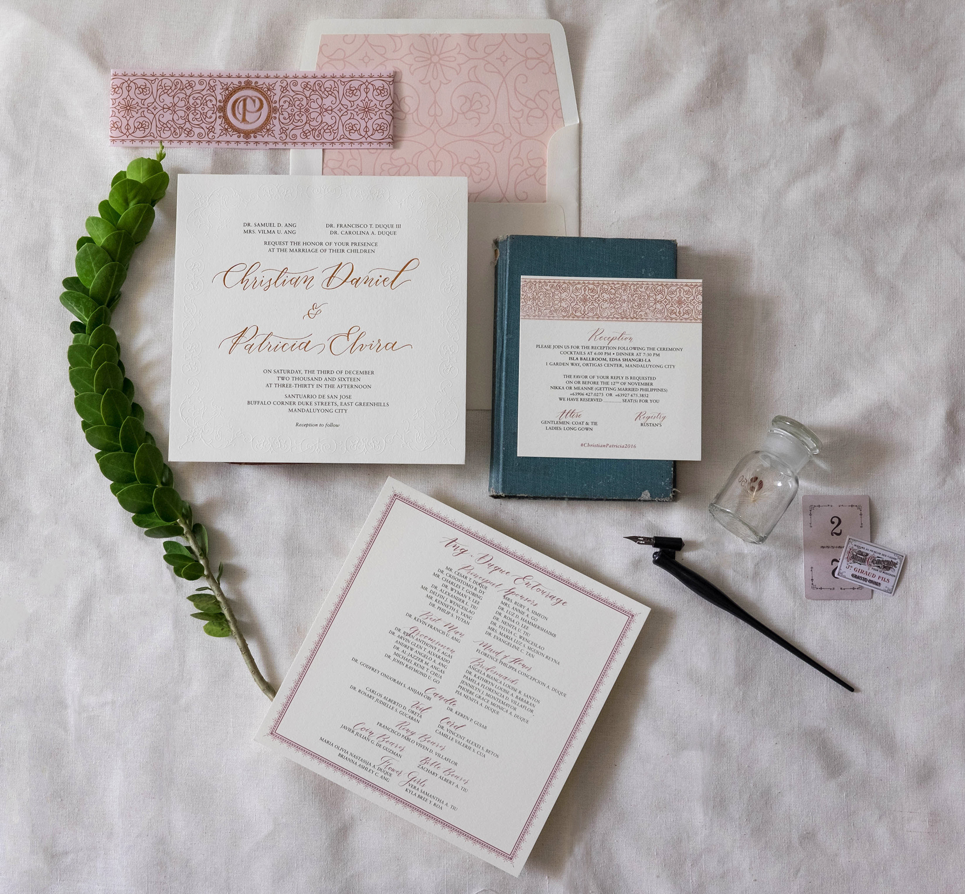Duque-Ang invitation suite