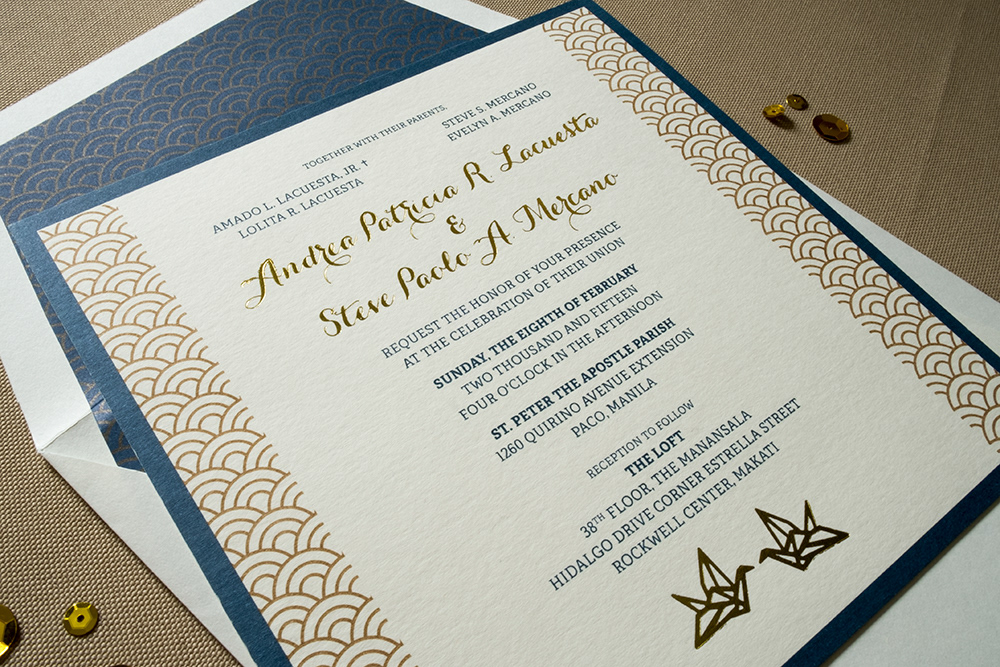 Lacuesta-Mercano invitation closeup