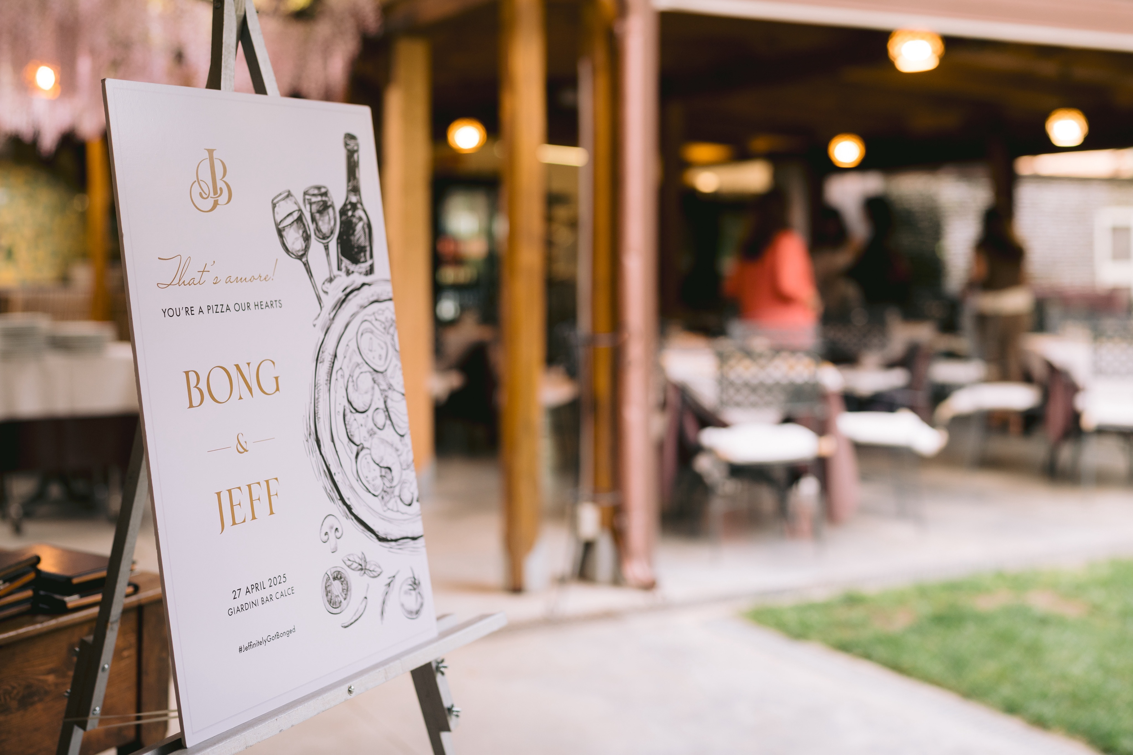 Deiparine-Argame welcome dinner poster