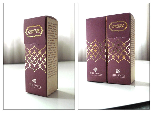 TSI Moroccan Argan Oil packaging
