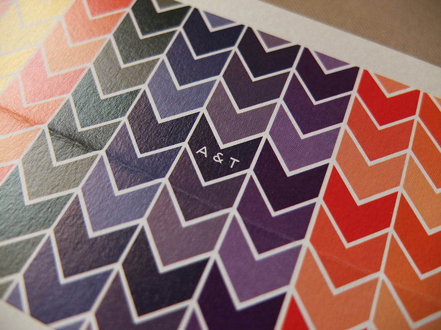 Endriga-Wigforss envelope lining closeup