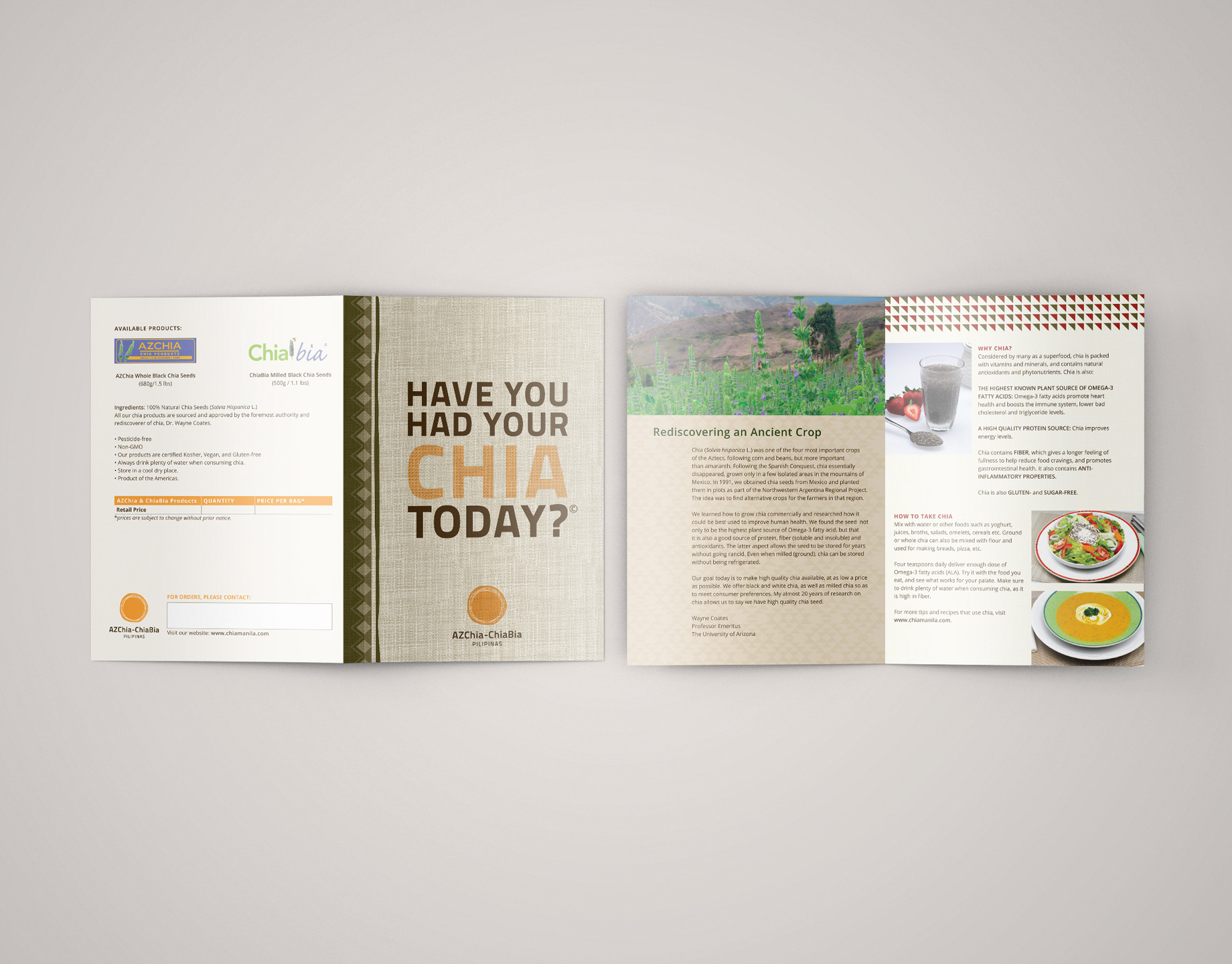 AZChia-ChiaBia product flyer