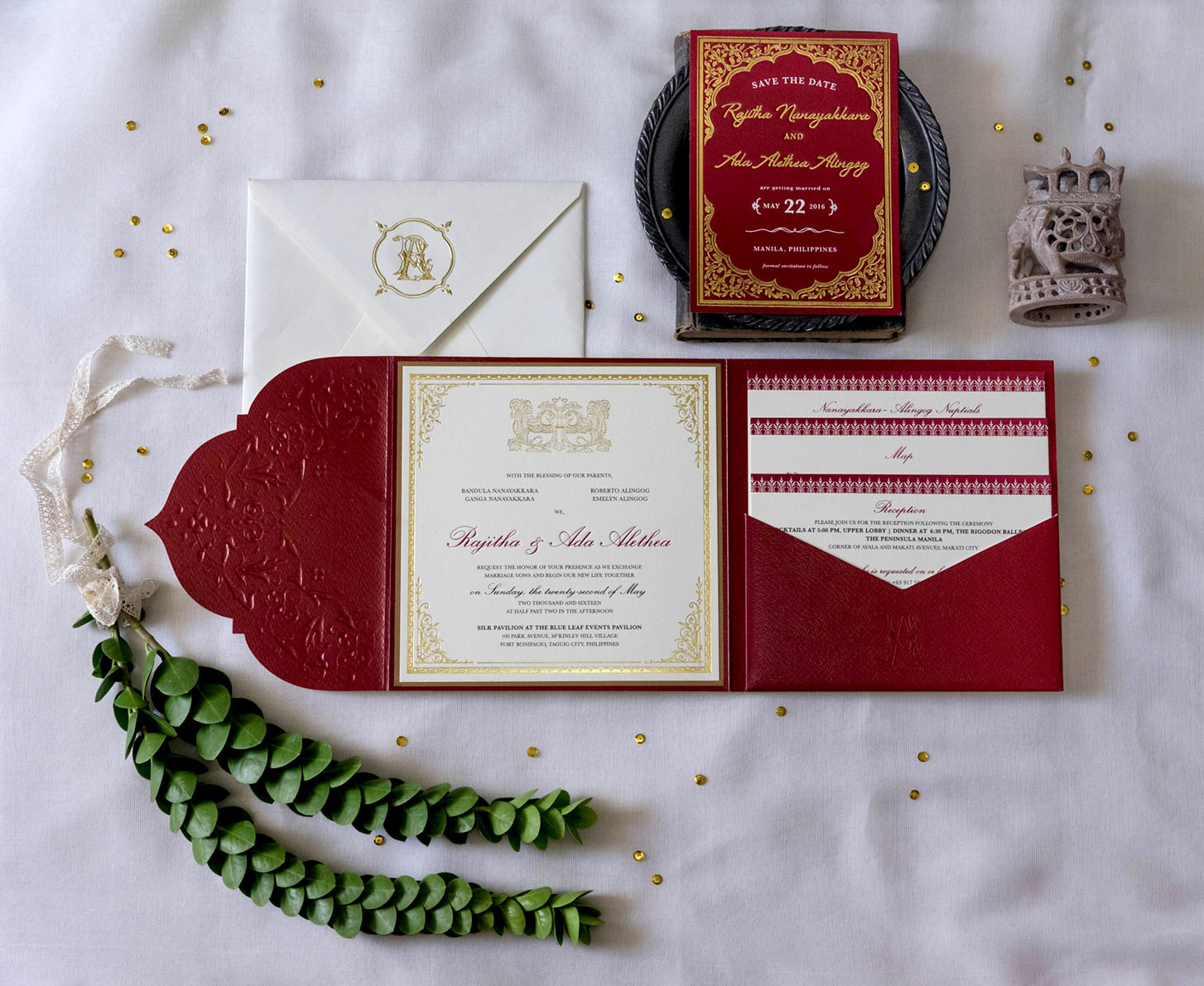Alingog-Nanayakkara invitation suite 2