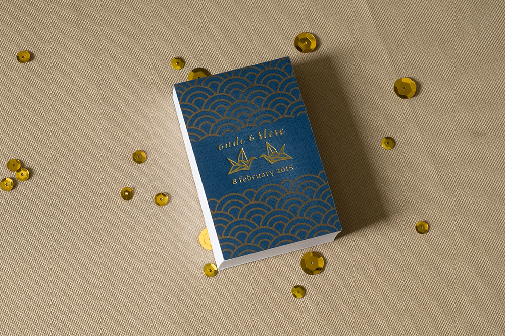 Lacuesta-Mercano wedding favor notepad