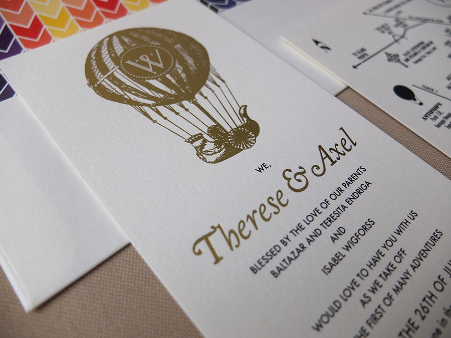 Endriga-Wigforss invitation closeup