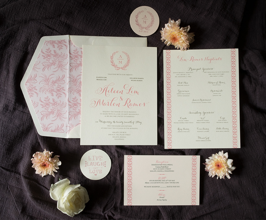 Lim-Ramos invitation suite