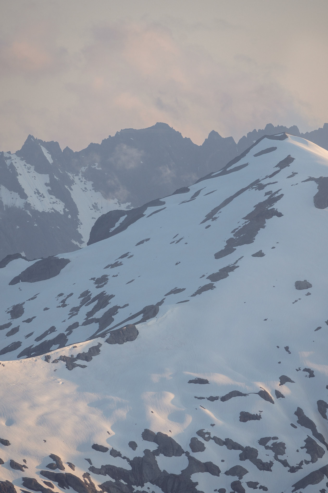 Ruth Mountain. Spot the climber at the summit