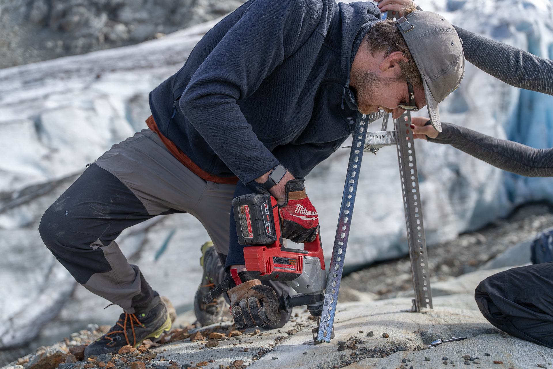 Installing a time lapse camera