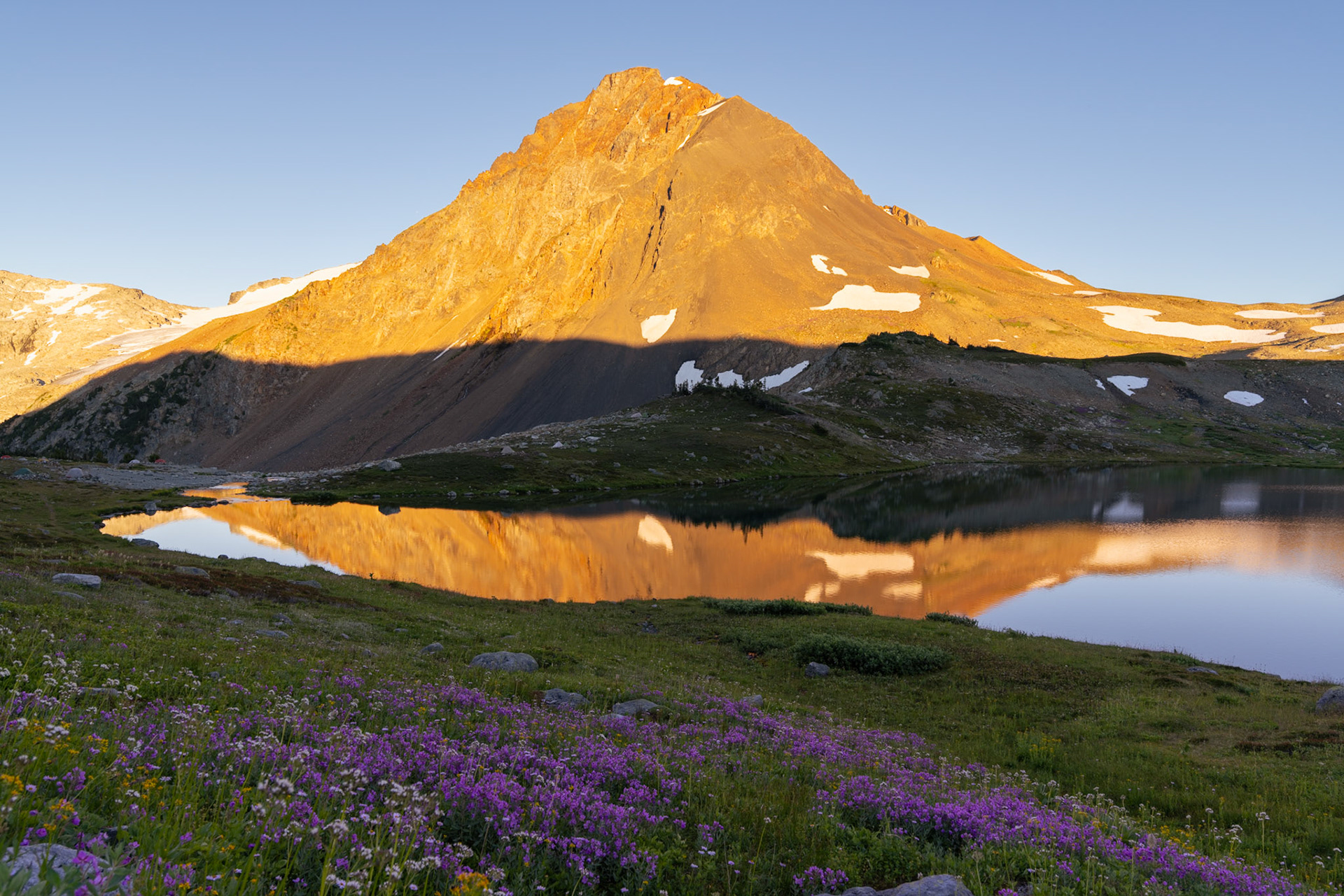 Mt. Fissile at sunset