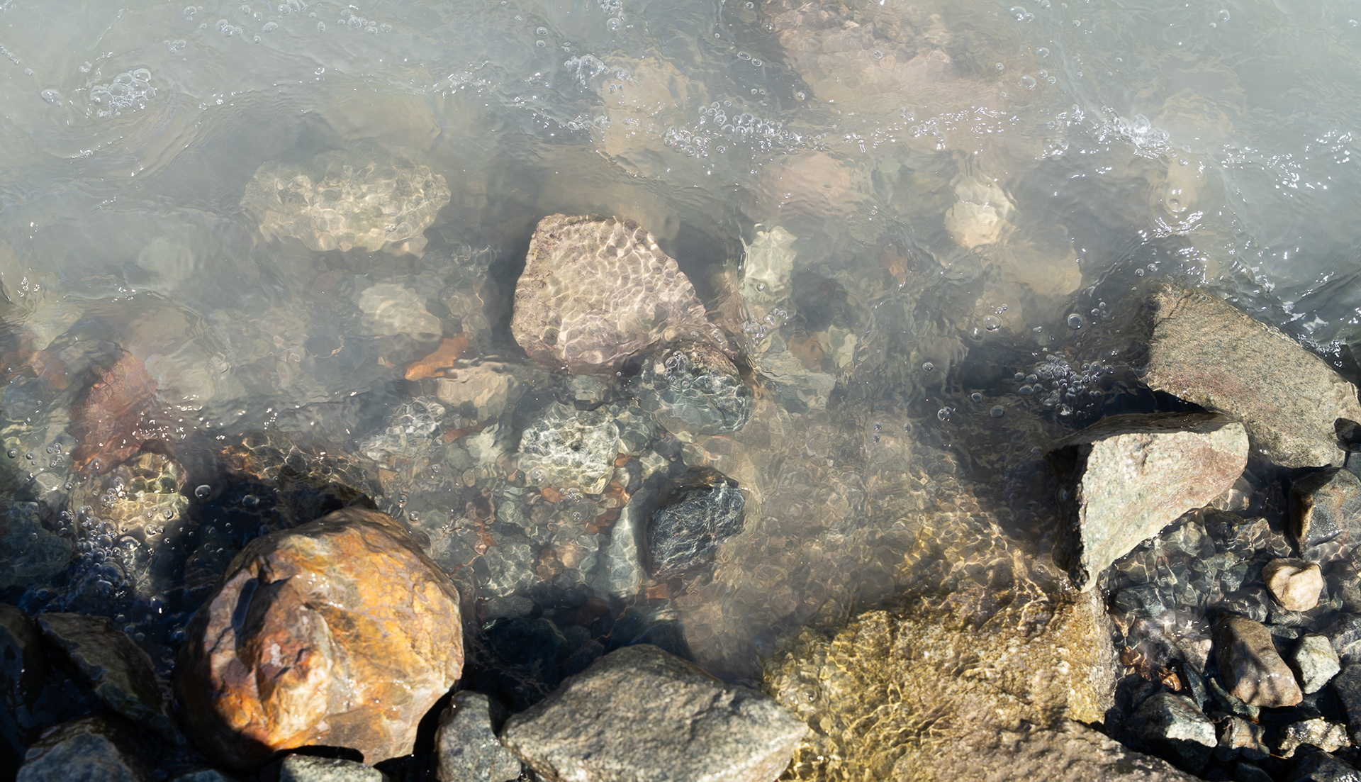 Meltwater of the Overlord Glacier