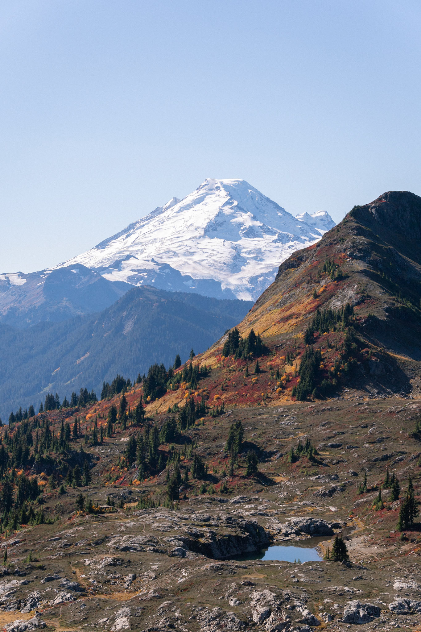 Mt Baker in October