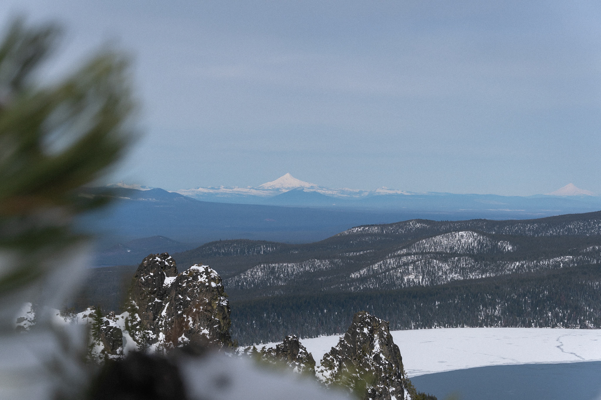 Paulina Peak (one of the largest volcanos in North America)