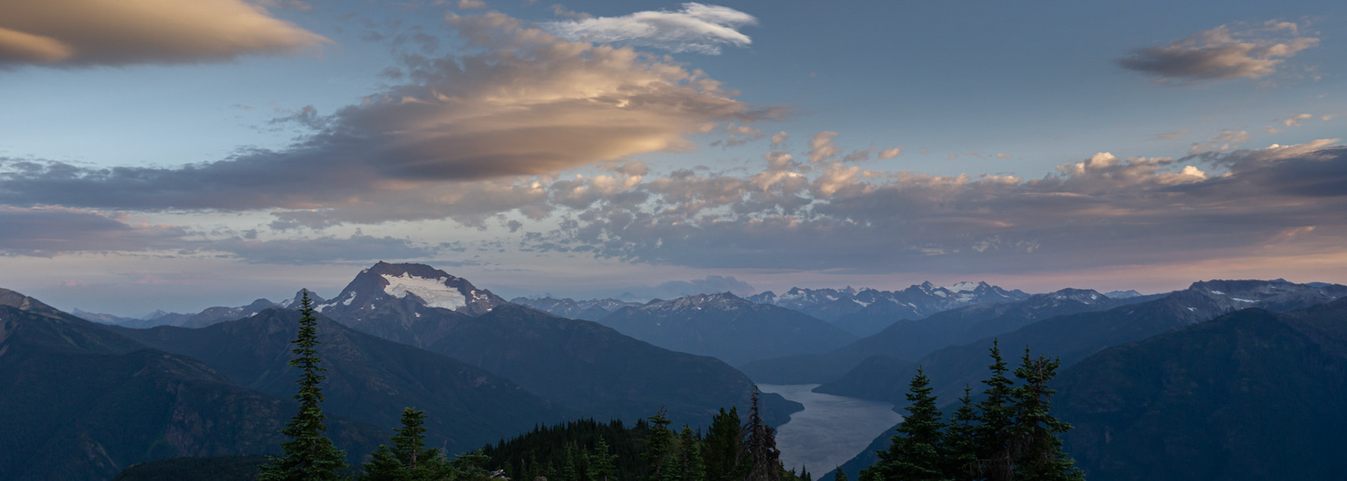 Sunset from Desolation Lookout