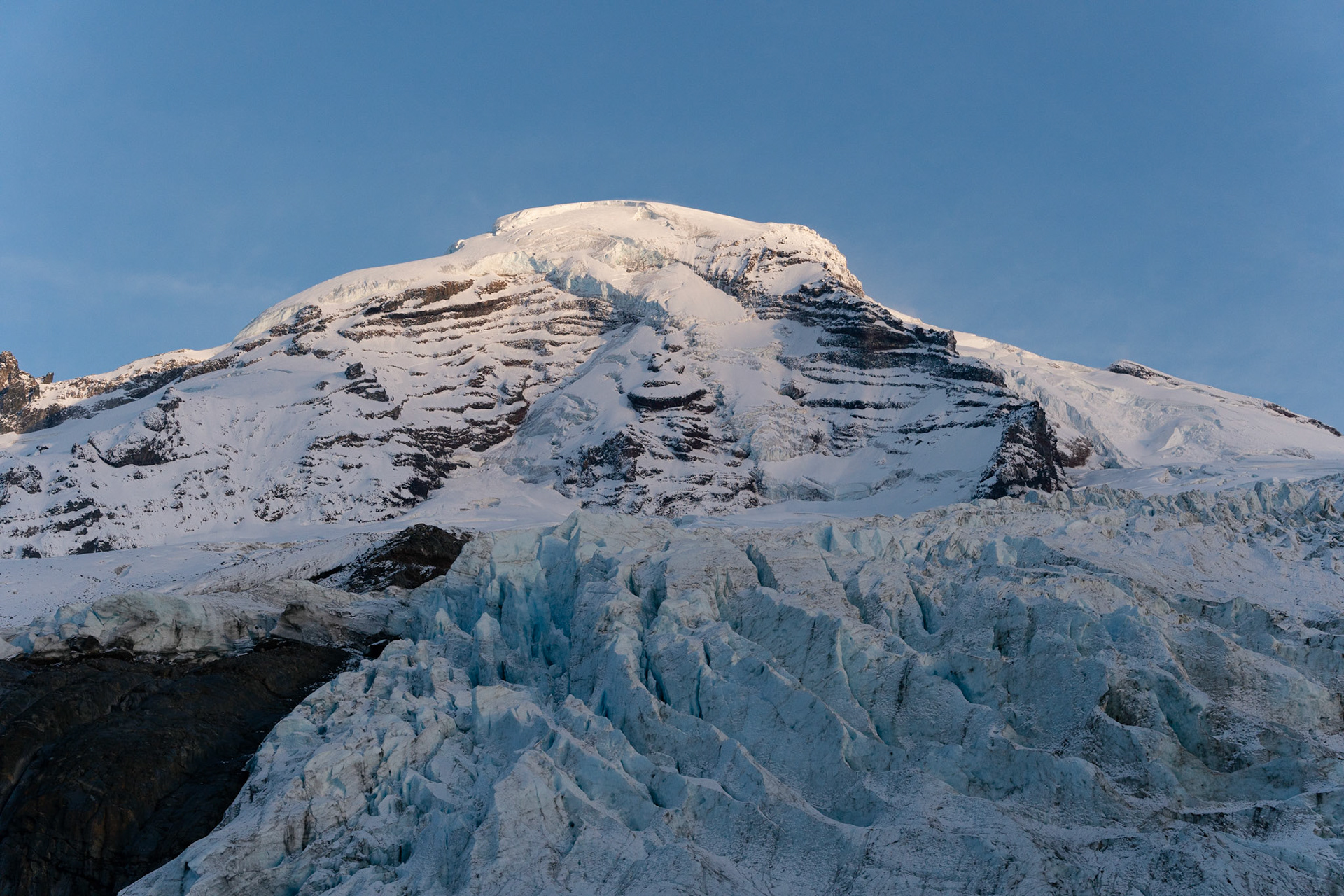 Koma Kulshan and the Lower Coleman Glacier