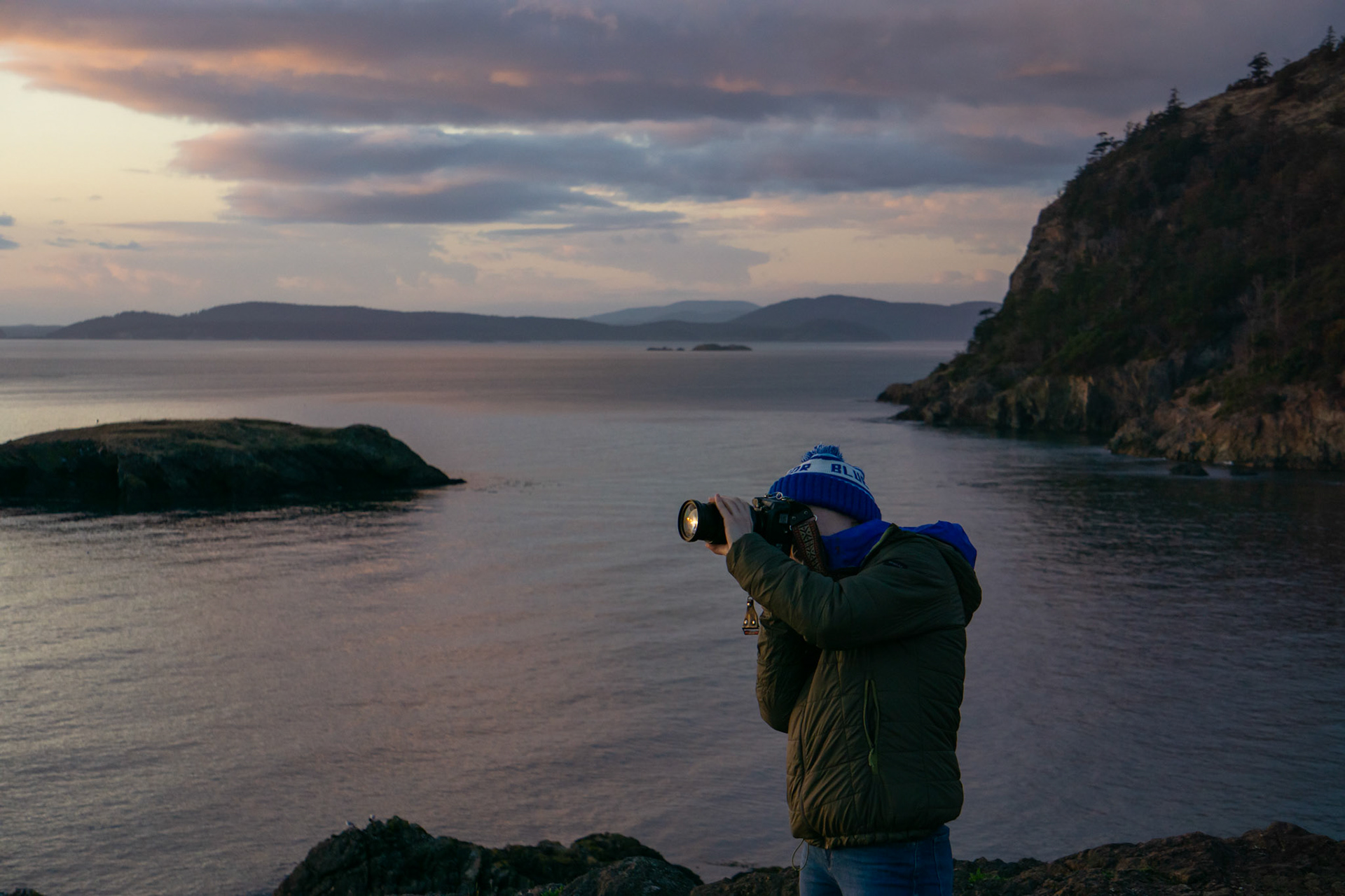 Claire at Deception Pass State Park