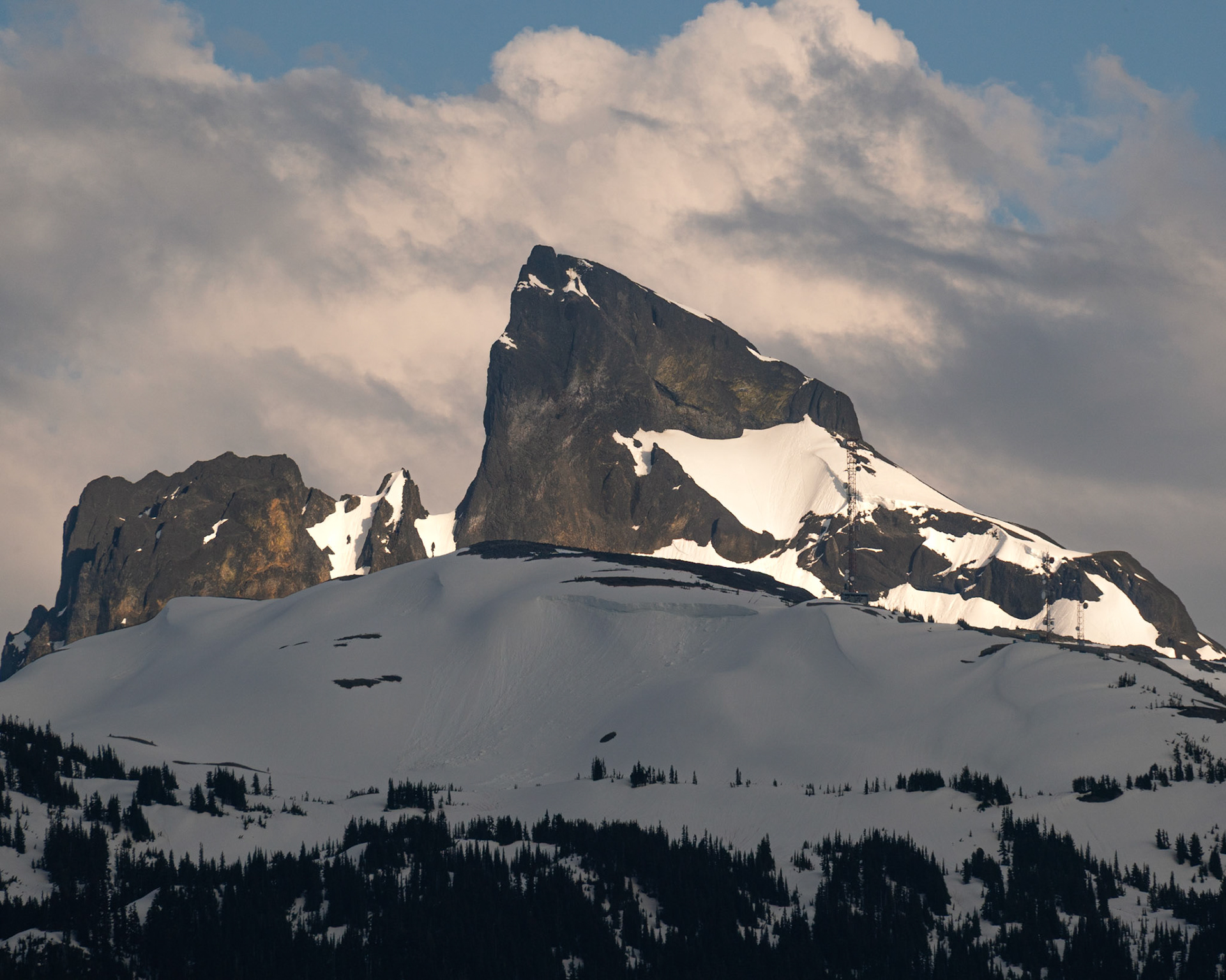 Black Tusk from my window