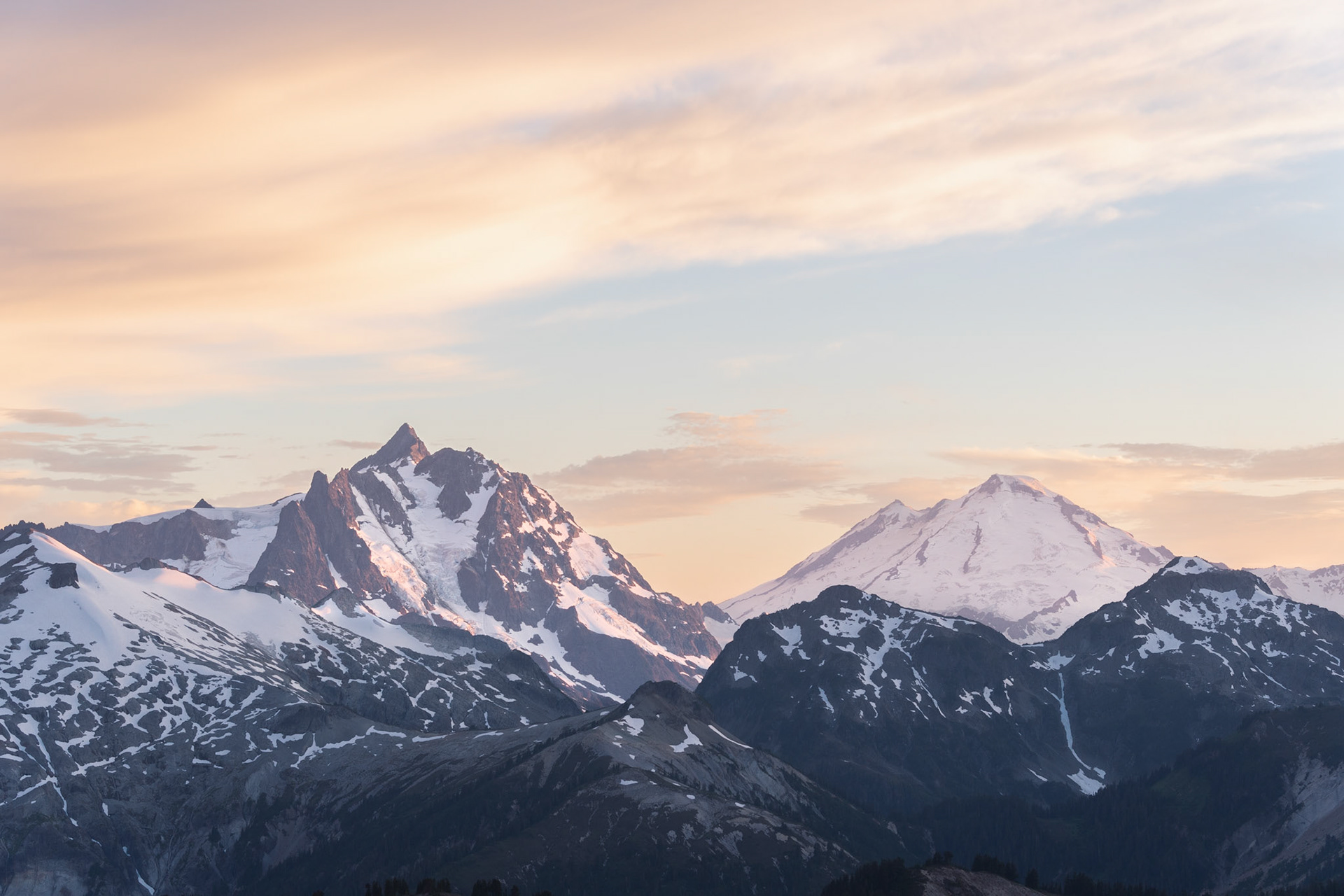 Mt. Shuksan & Mt. Baker