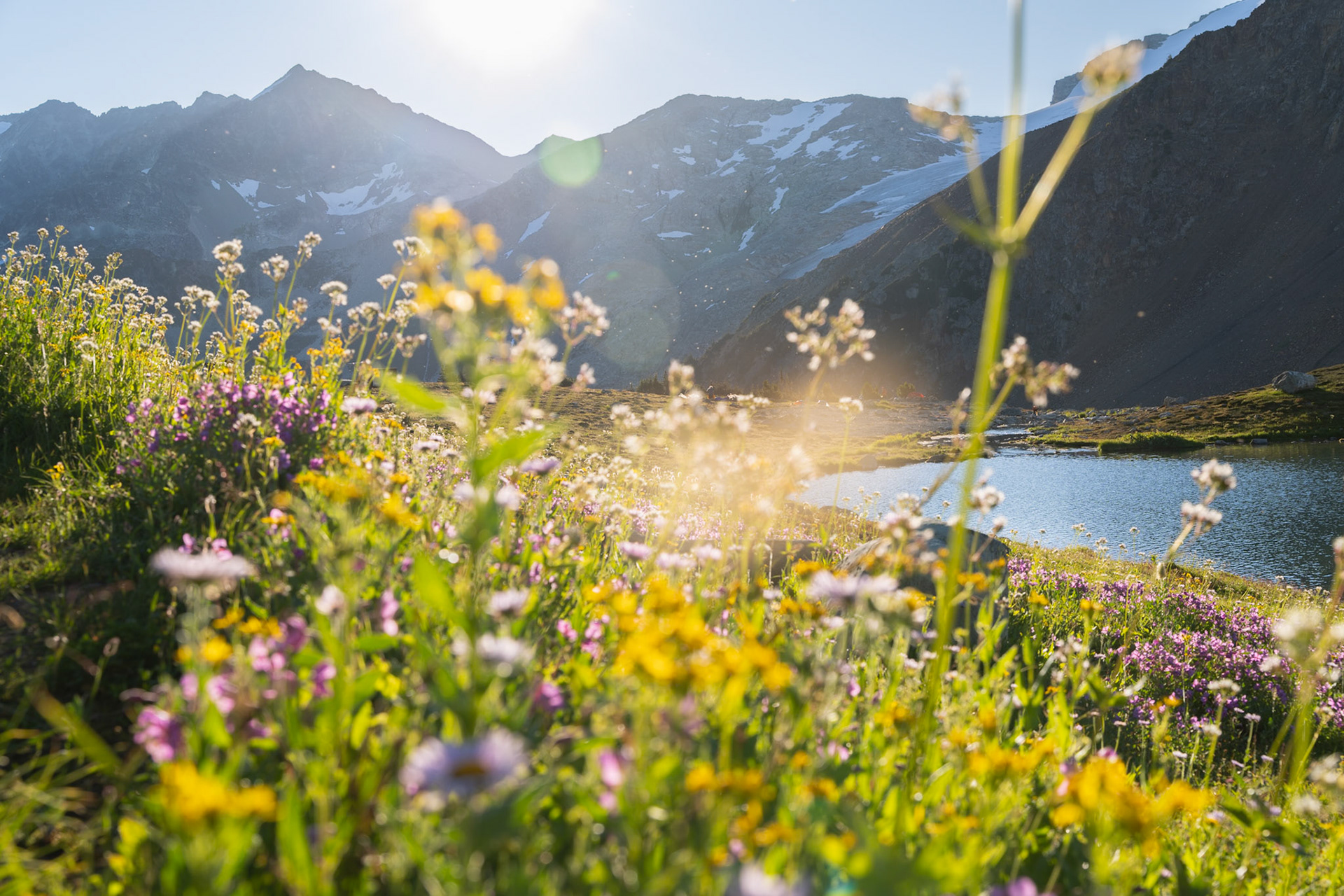 Sunrise at Russet Lake