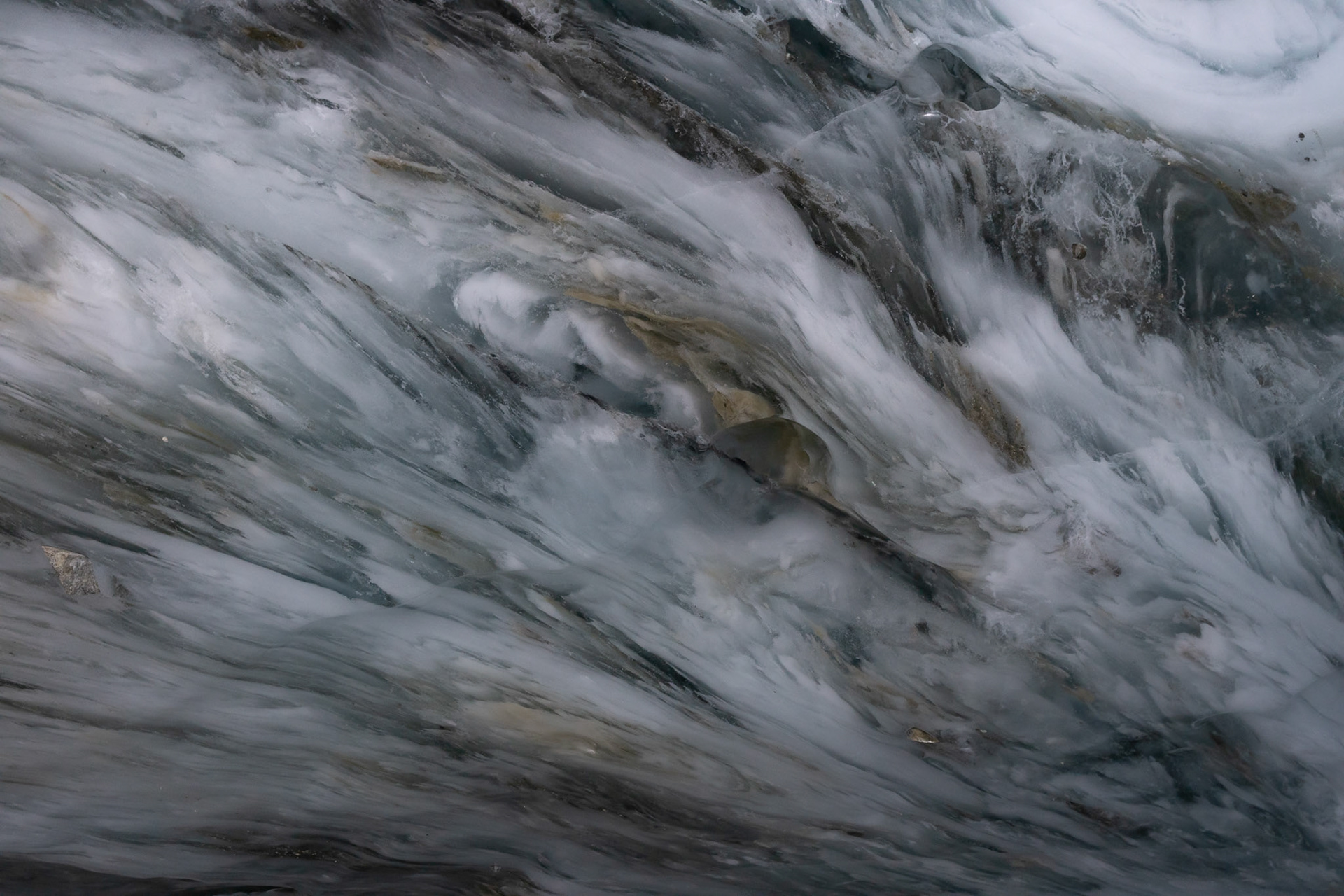 Inside the Blackcomb Ice Cave