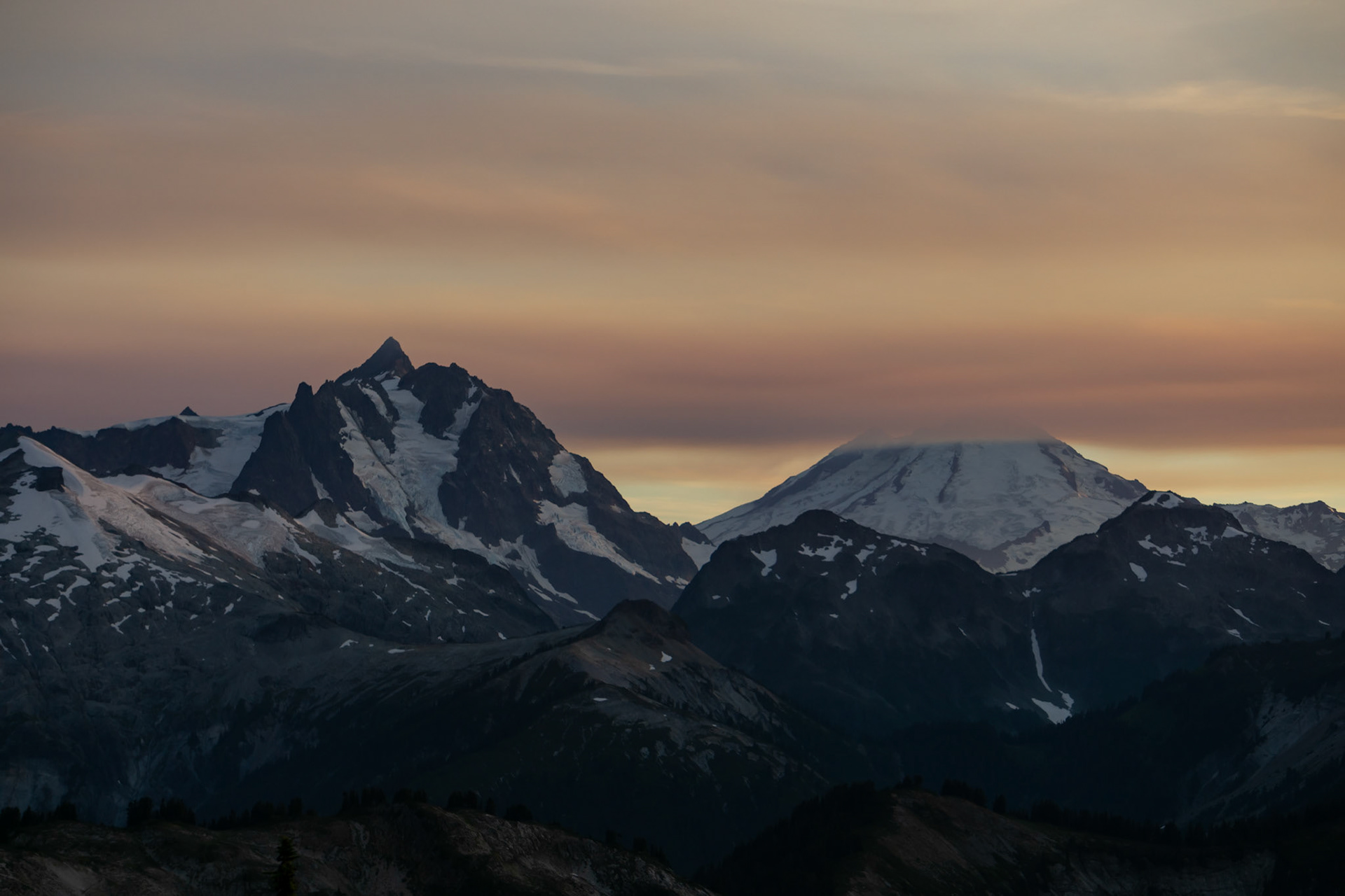 Mt. Shuksan & Mt. Baker