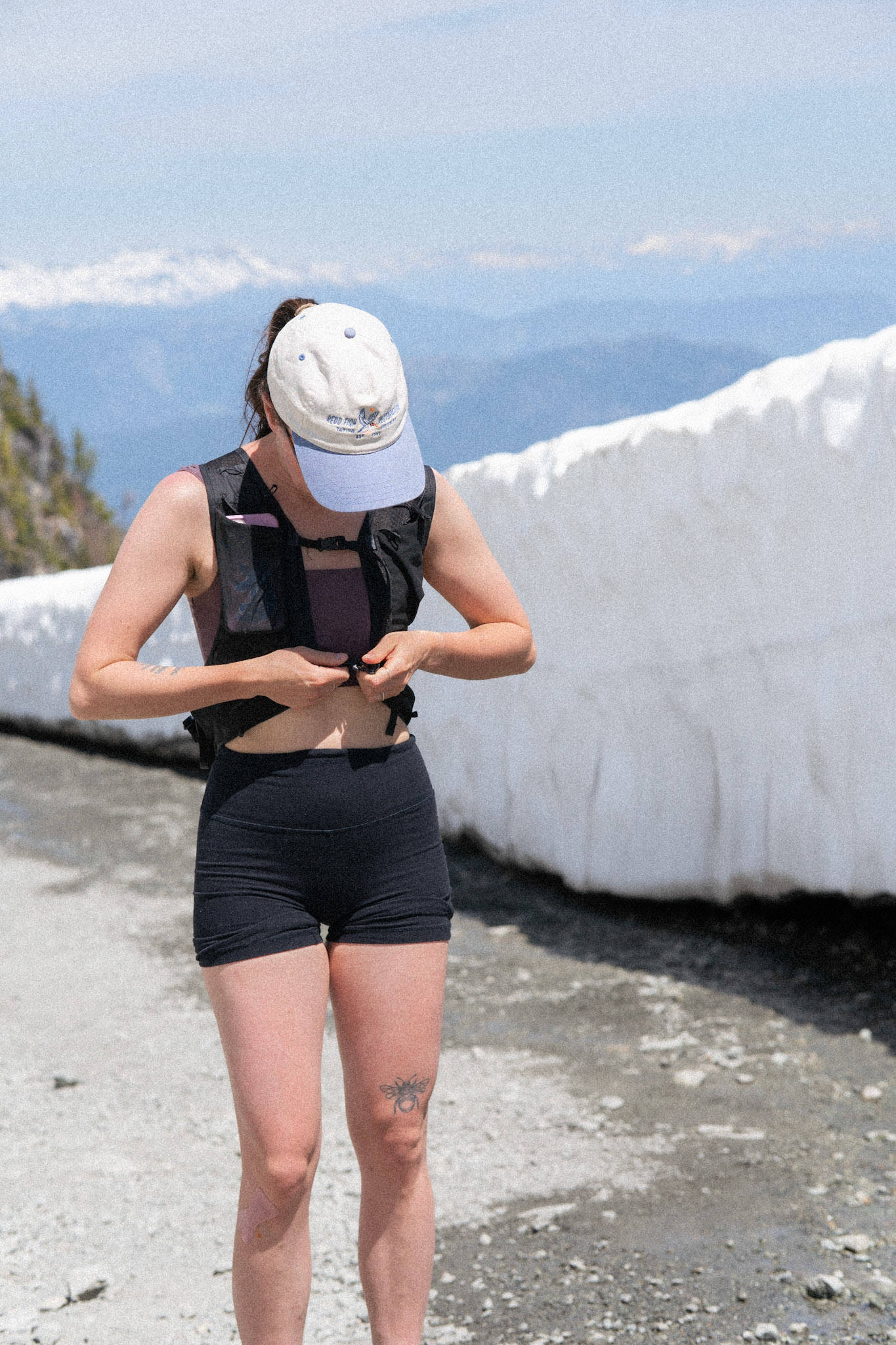 Lila on Whistler mountain