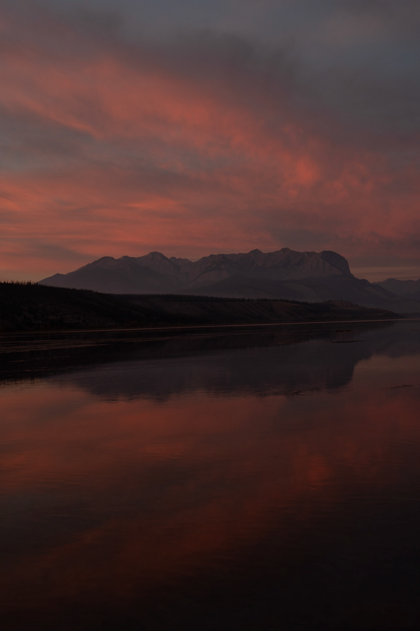 Sunset on Jasper Lake