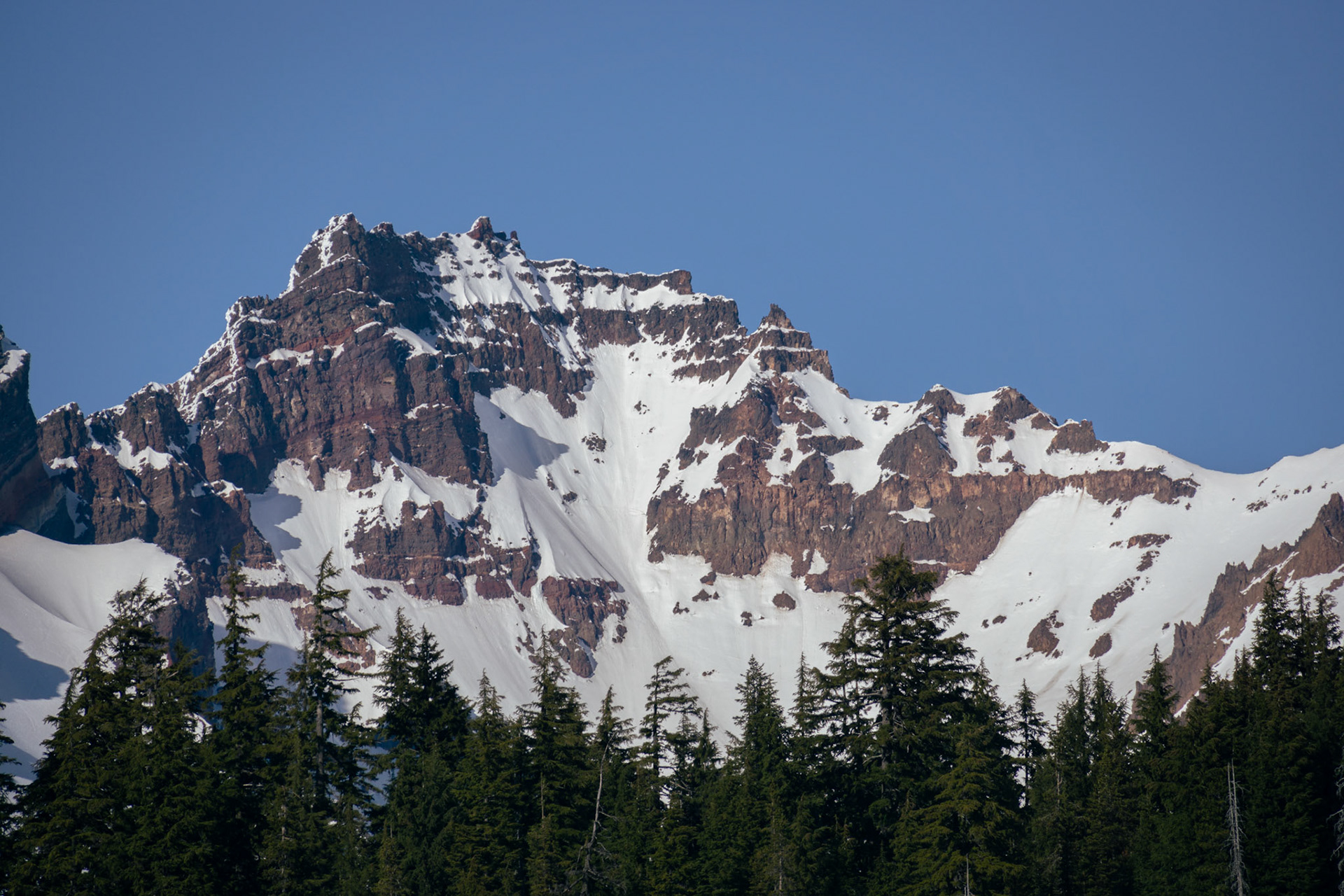 Broken Top seen from Todd Lake