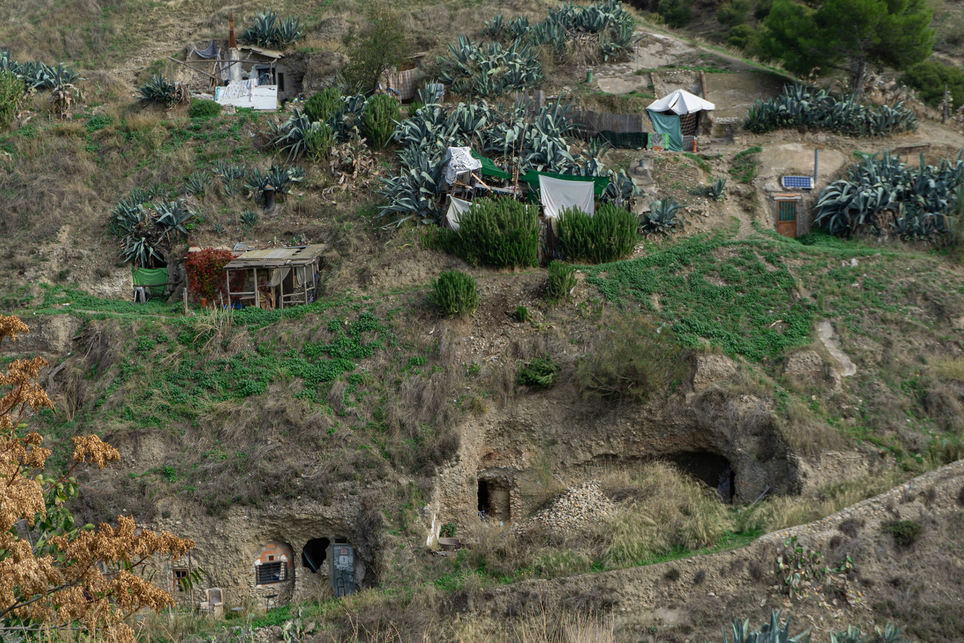 Sacromonte, Moorish Gypsy homes 